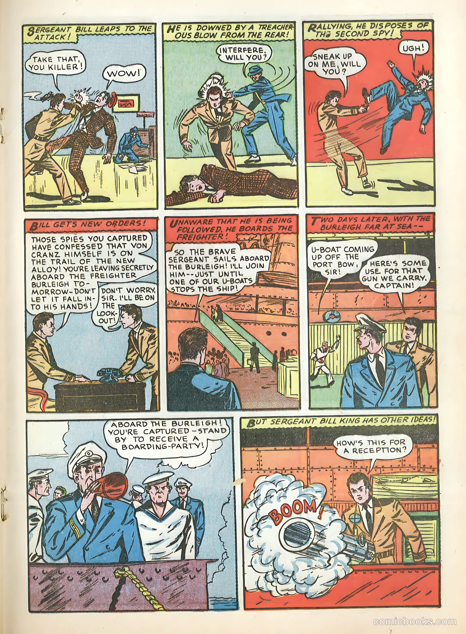 Exciting Comics #8 (1941) — page 39 of 68