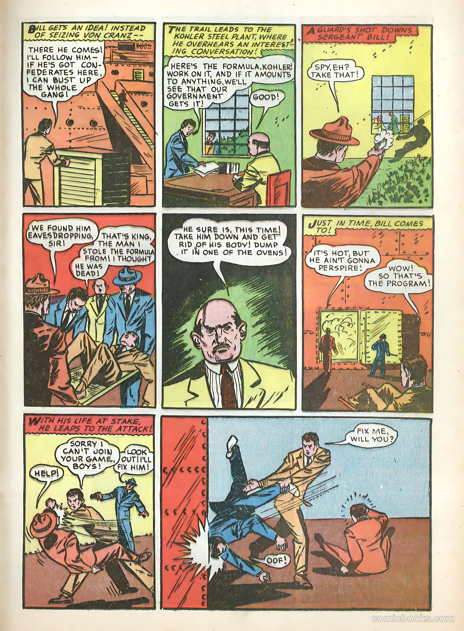 Exciting Comics #8 (1941) — page 41 of 68