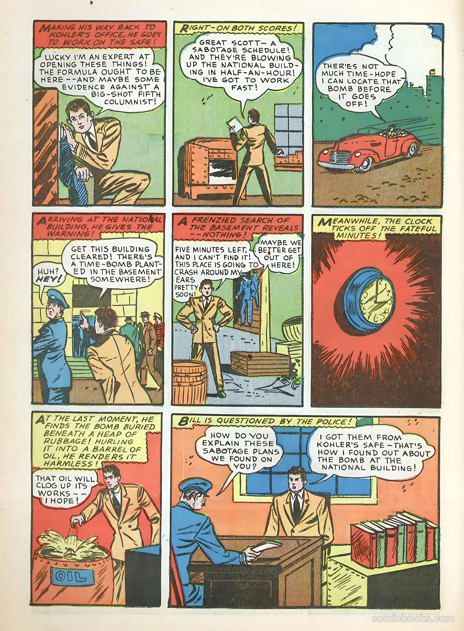 Exciting Comics #8 (1941) — page 42 of 68