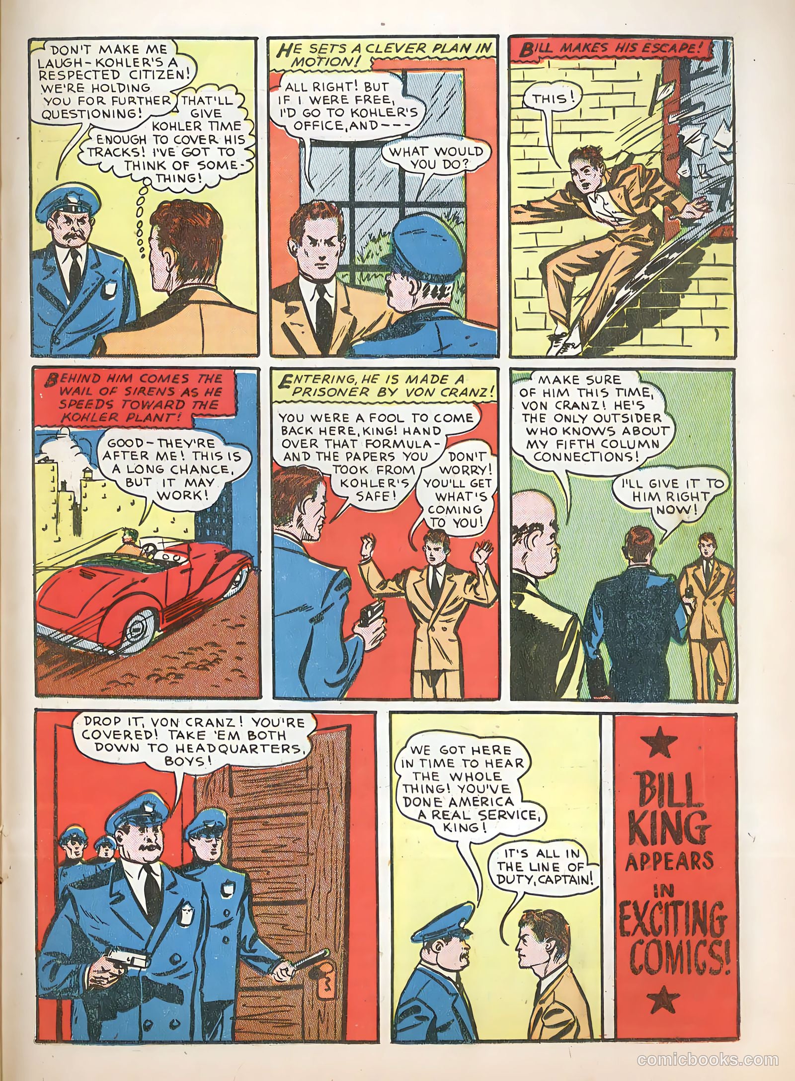 Exciting Comics #8 (1941) — page 43 of 68