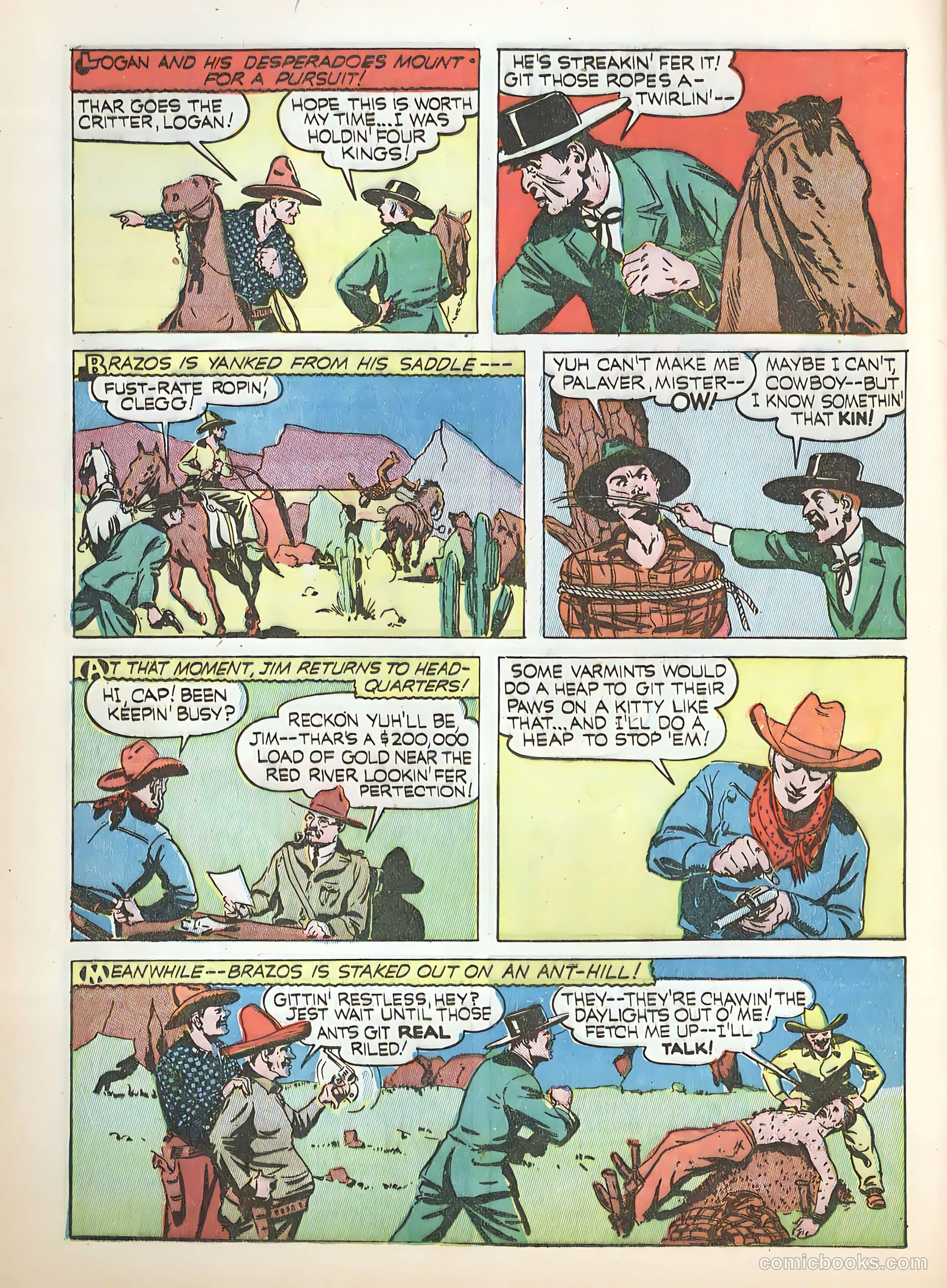 Exciting Comics #8 (1941) — page 46 of 68