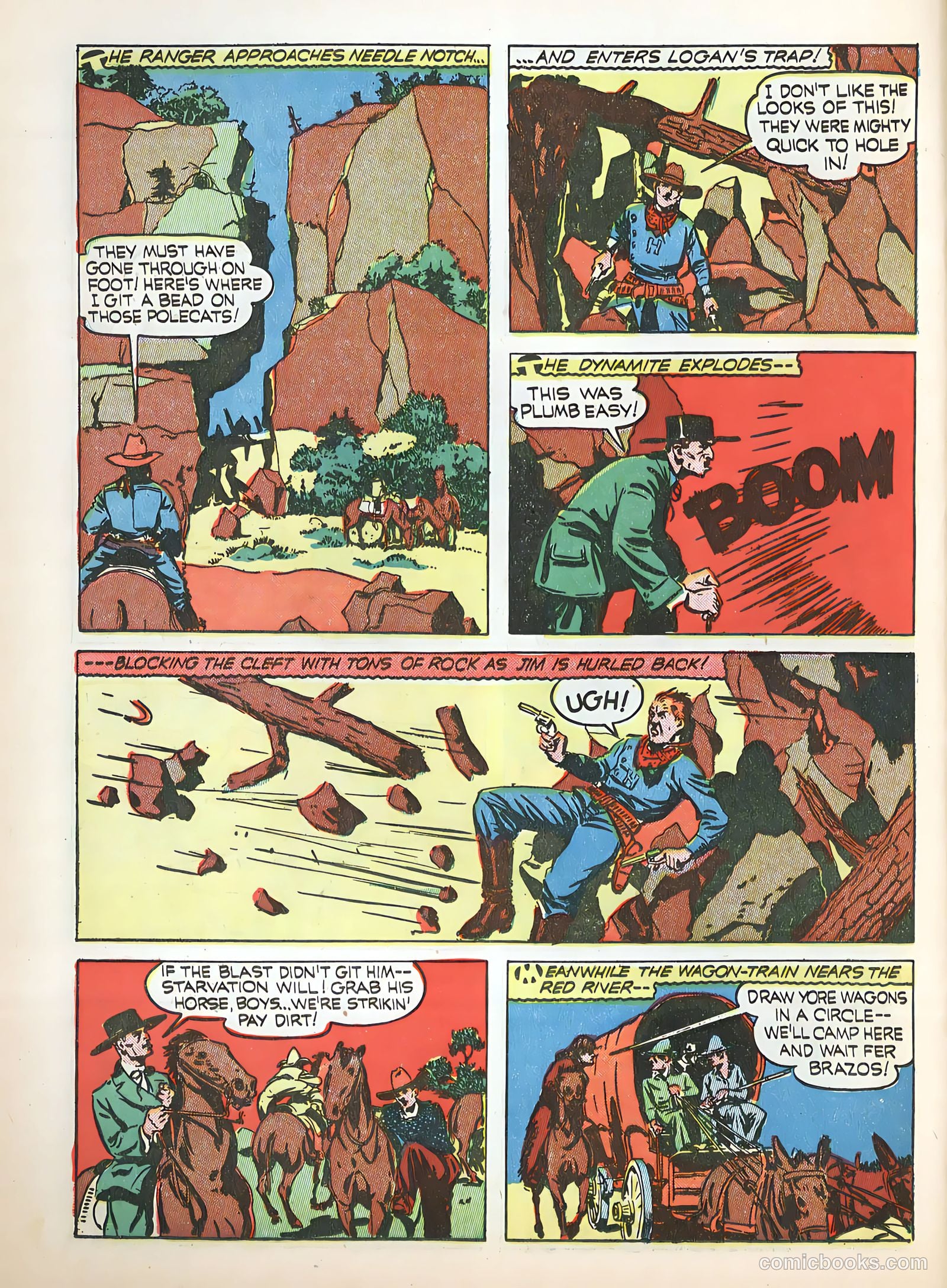Exciting Comics #8 (1941) — page 48 of 68