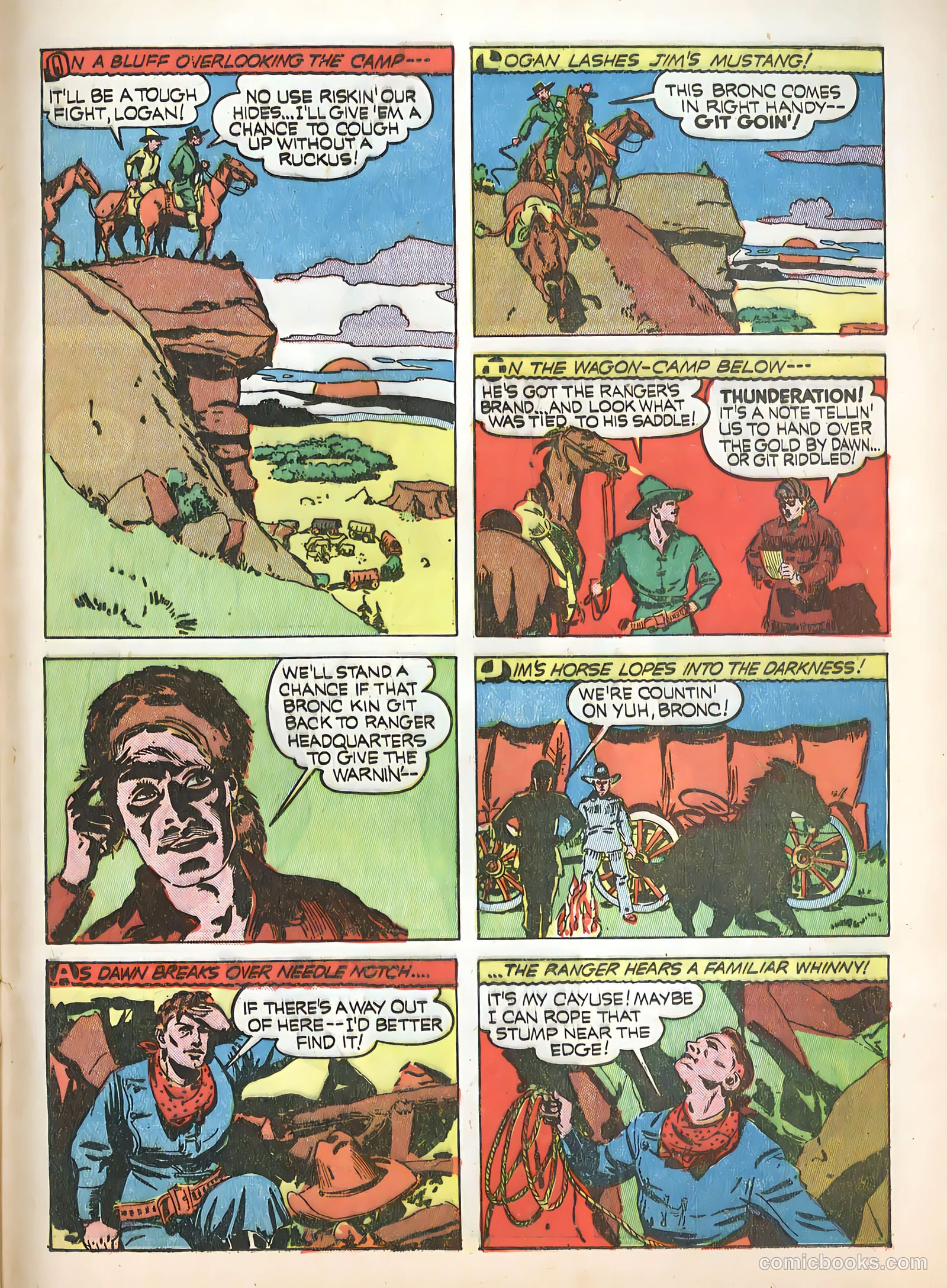 Exciting Comics #8 (1941) — page 49 of 68