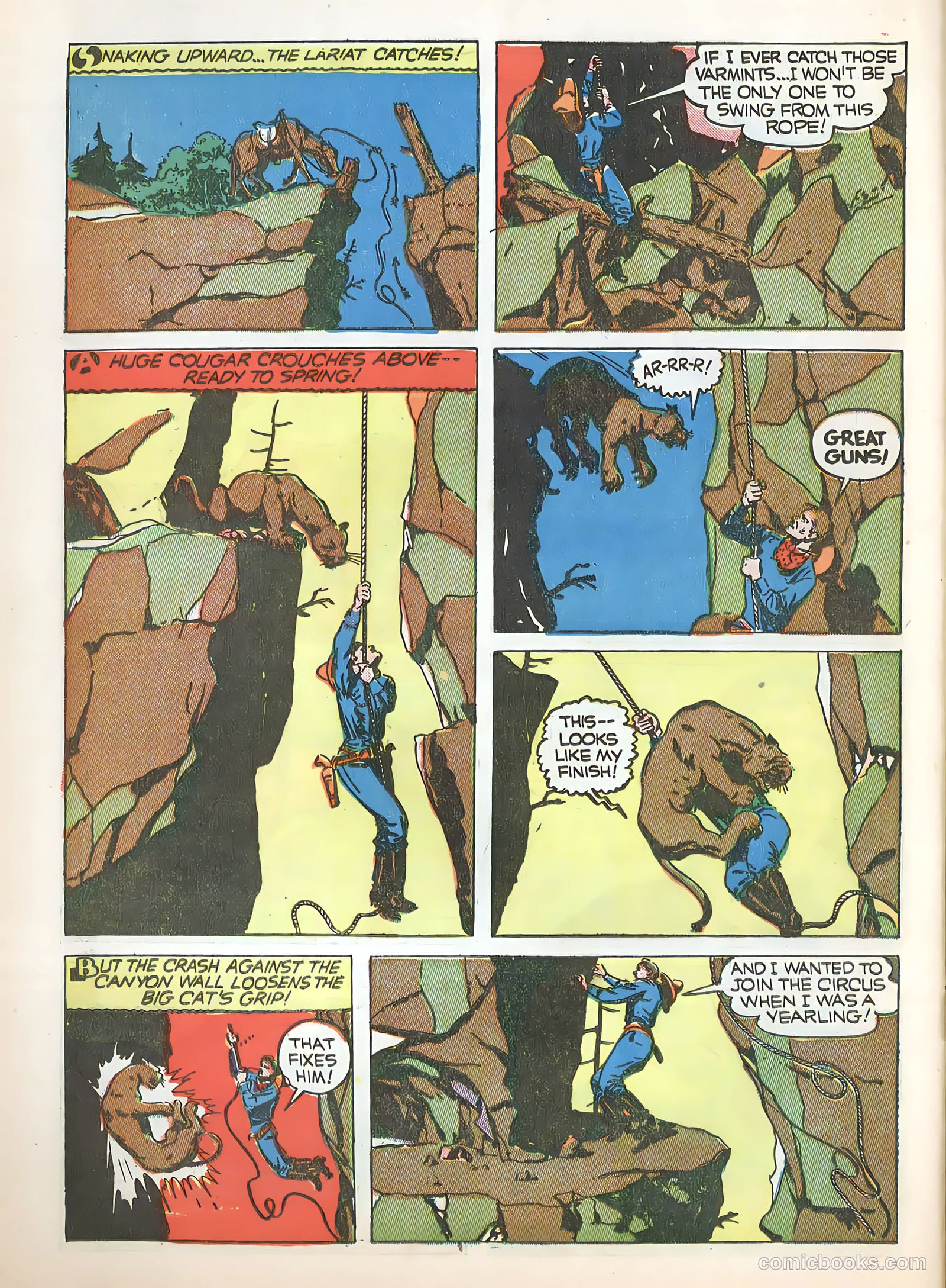 Exciting Comics #8 (1941) — page 50 of 68