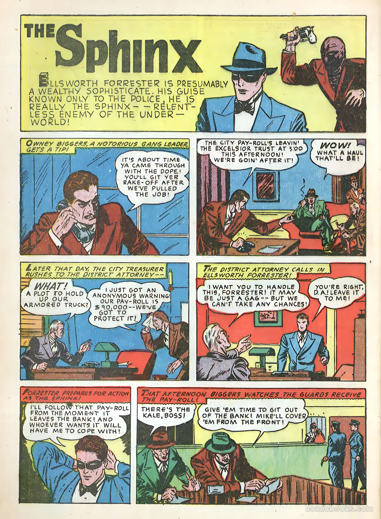 Exciting Comics #8 (1941) — page 52 of 68