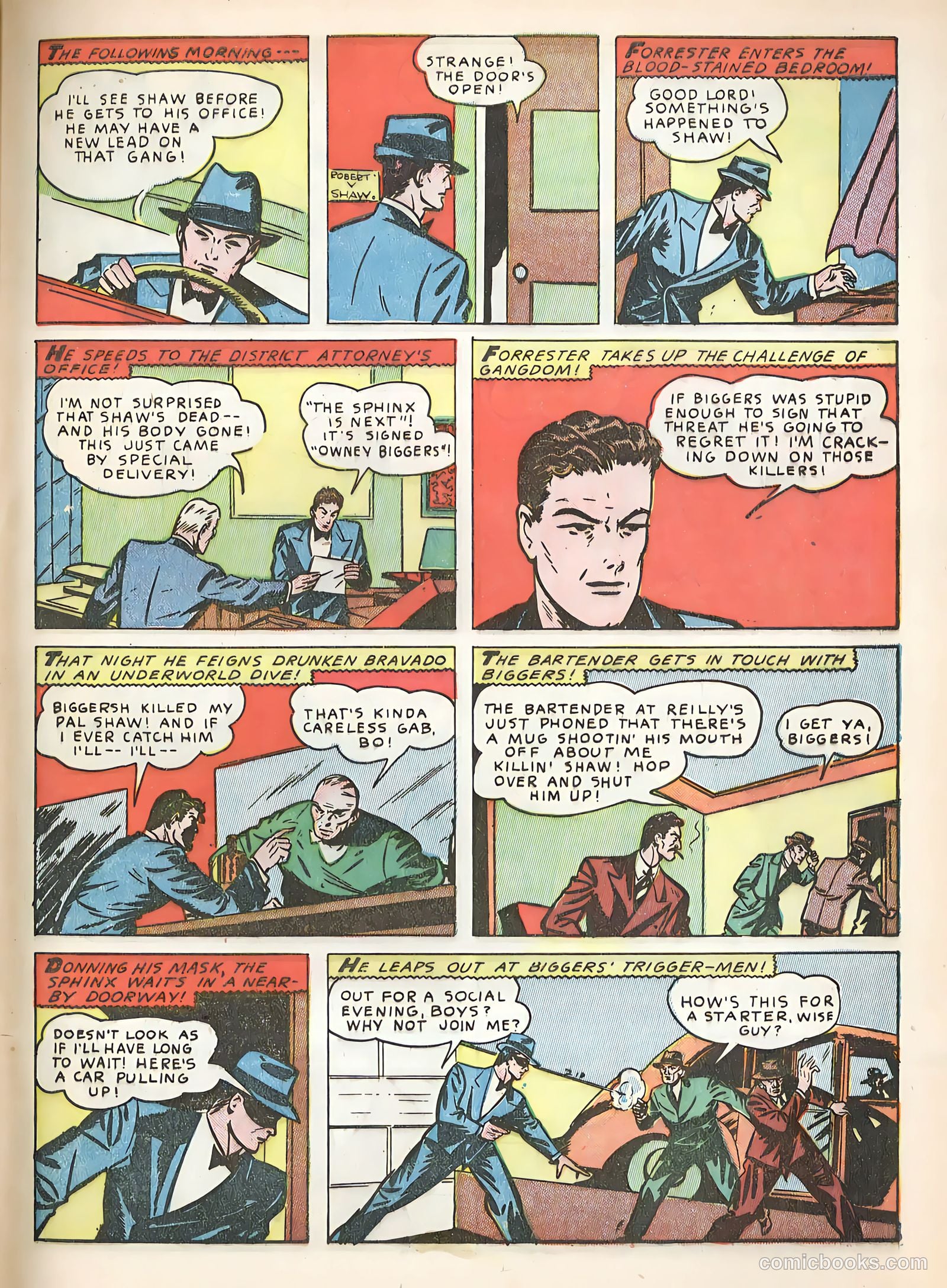 Exciting Comics #8 (1941) — page 55 of 68