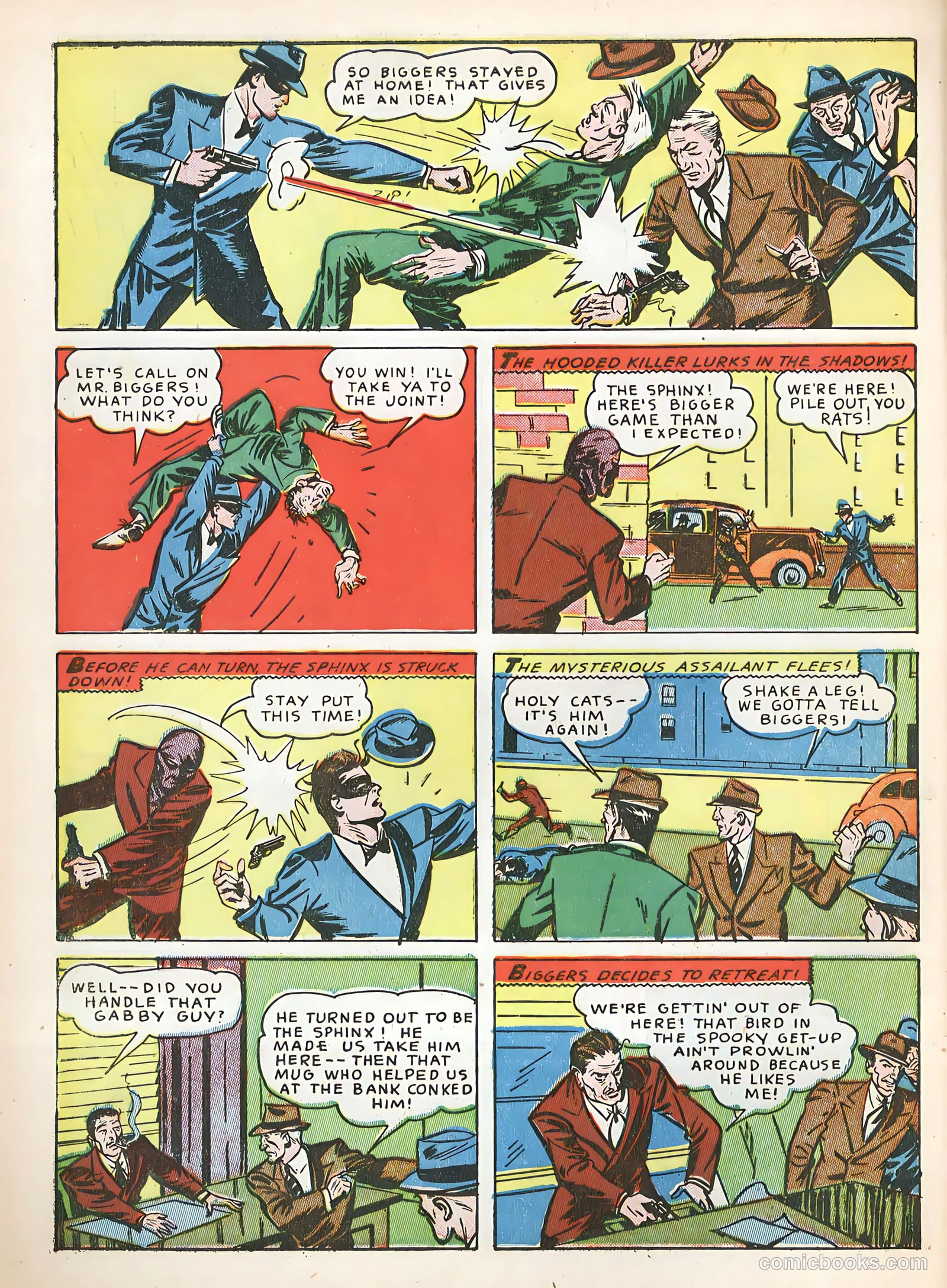 Exciting Comics #8 (1941) — page 56 of 68