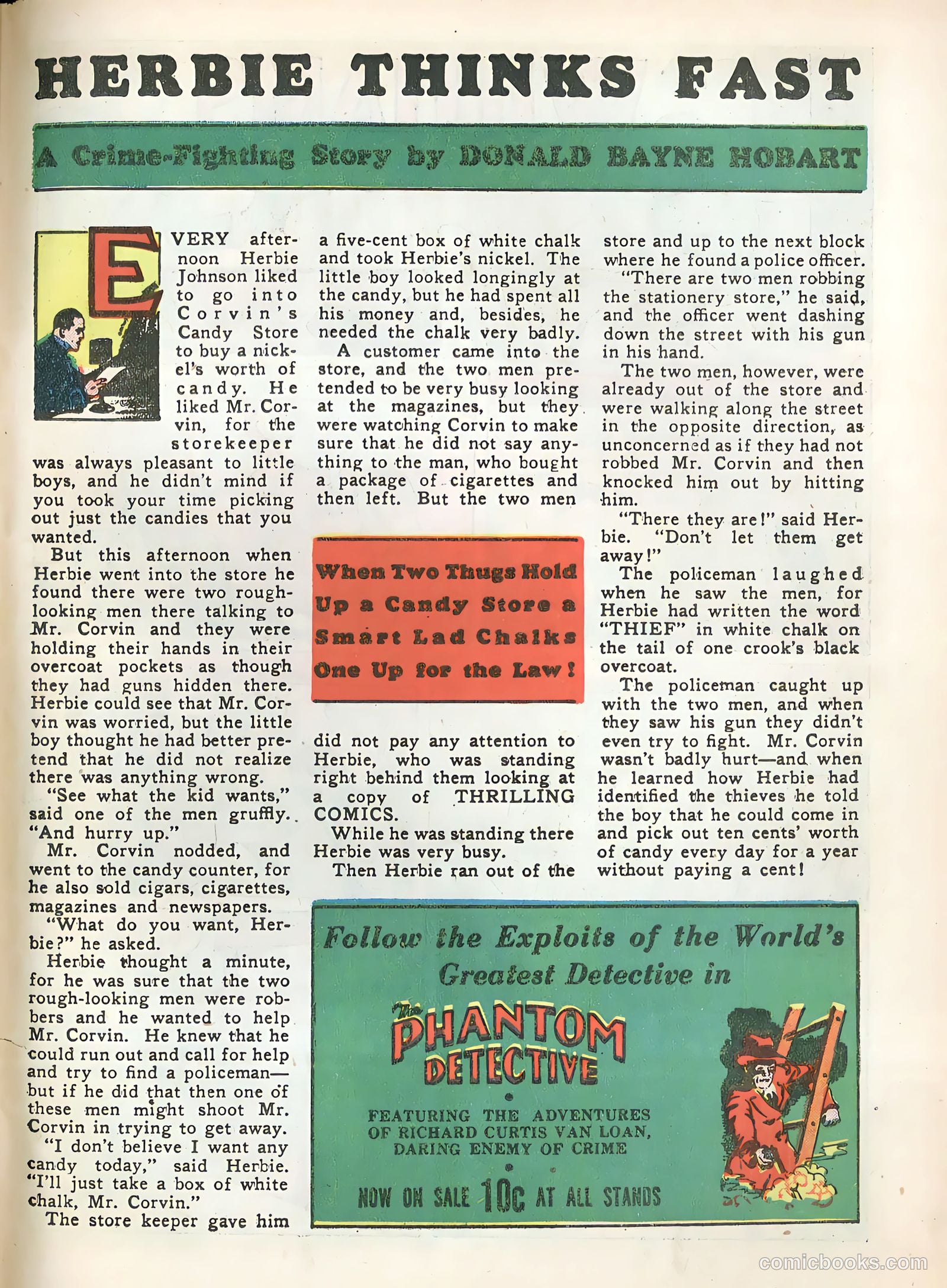 Exciting Comics #8 (1941) — page 59 of 68
