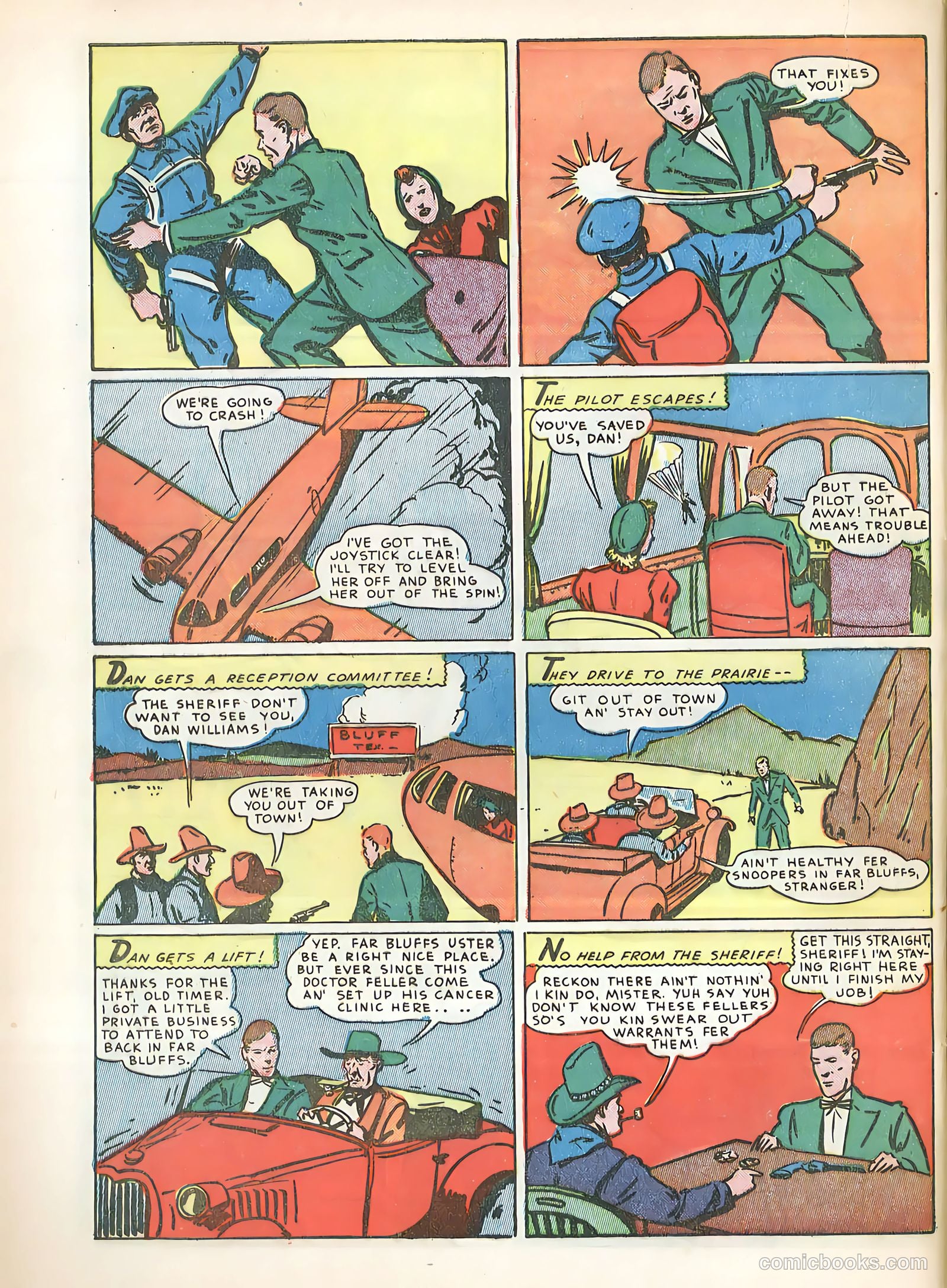 Exciting Comics #8 (1941) — page 62 of 68