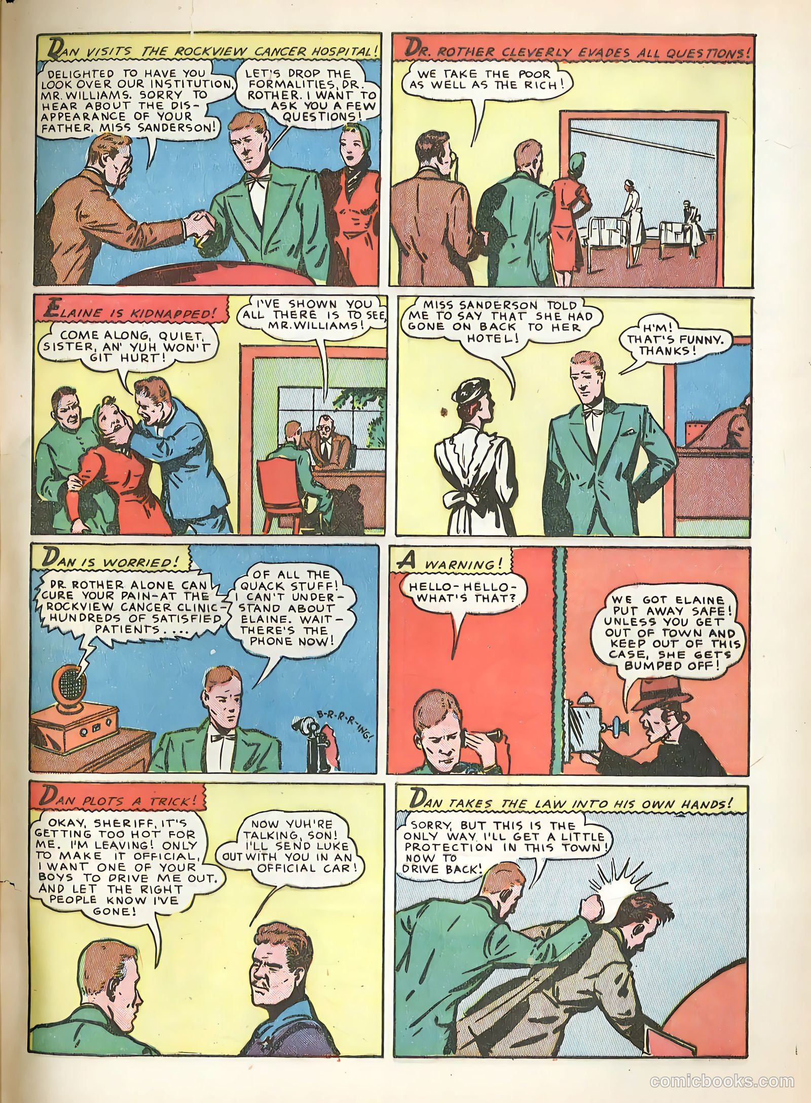 Exciting Comics #8 (1941) — page 63 of 68