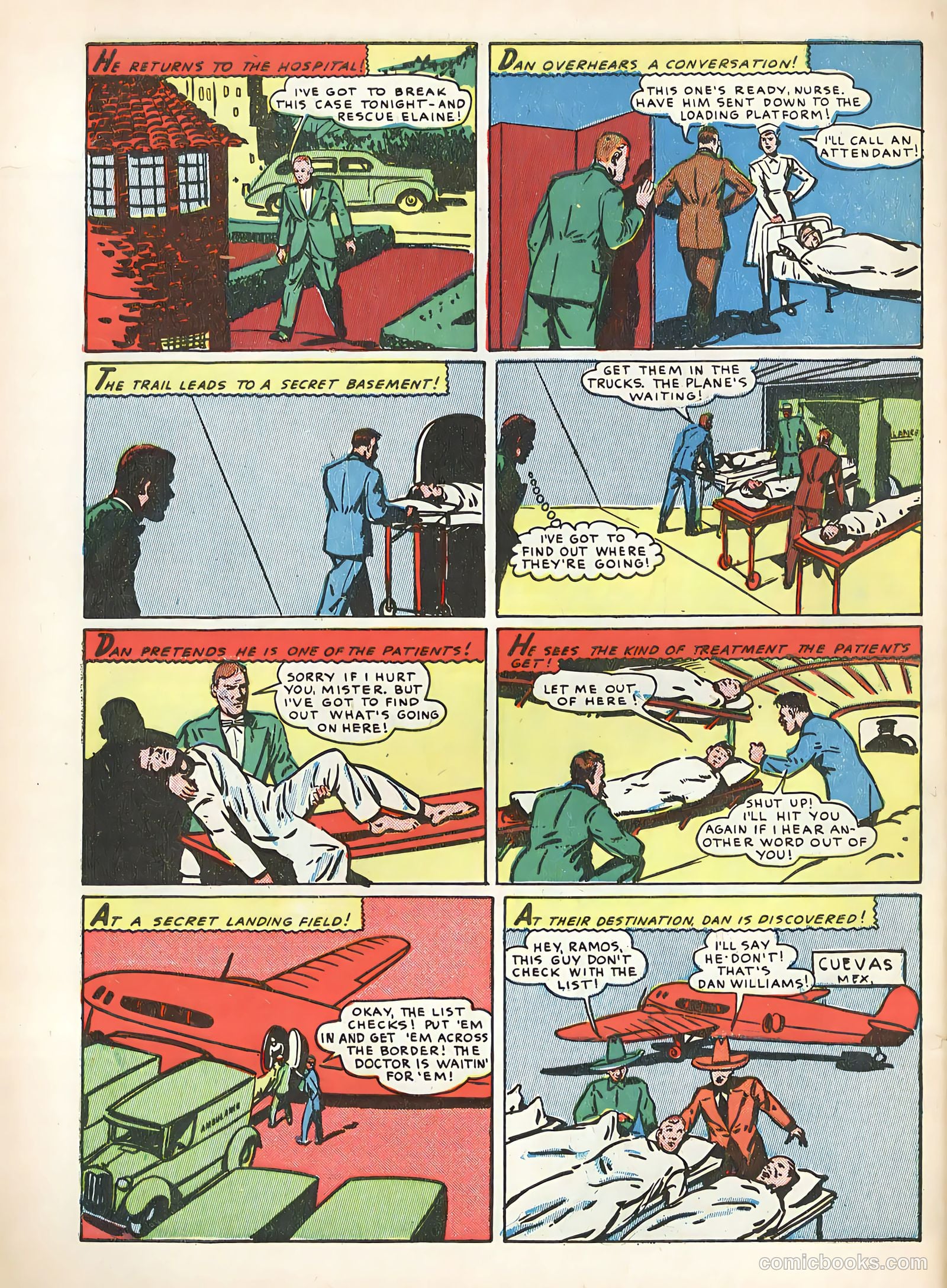 Exciting Comics #8 (1941) — page 64 of 68