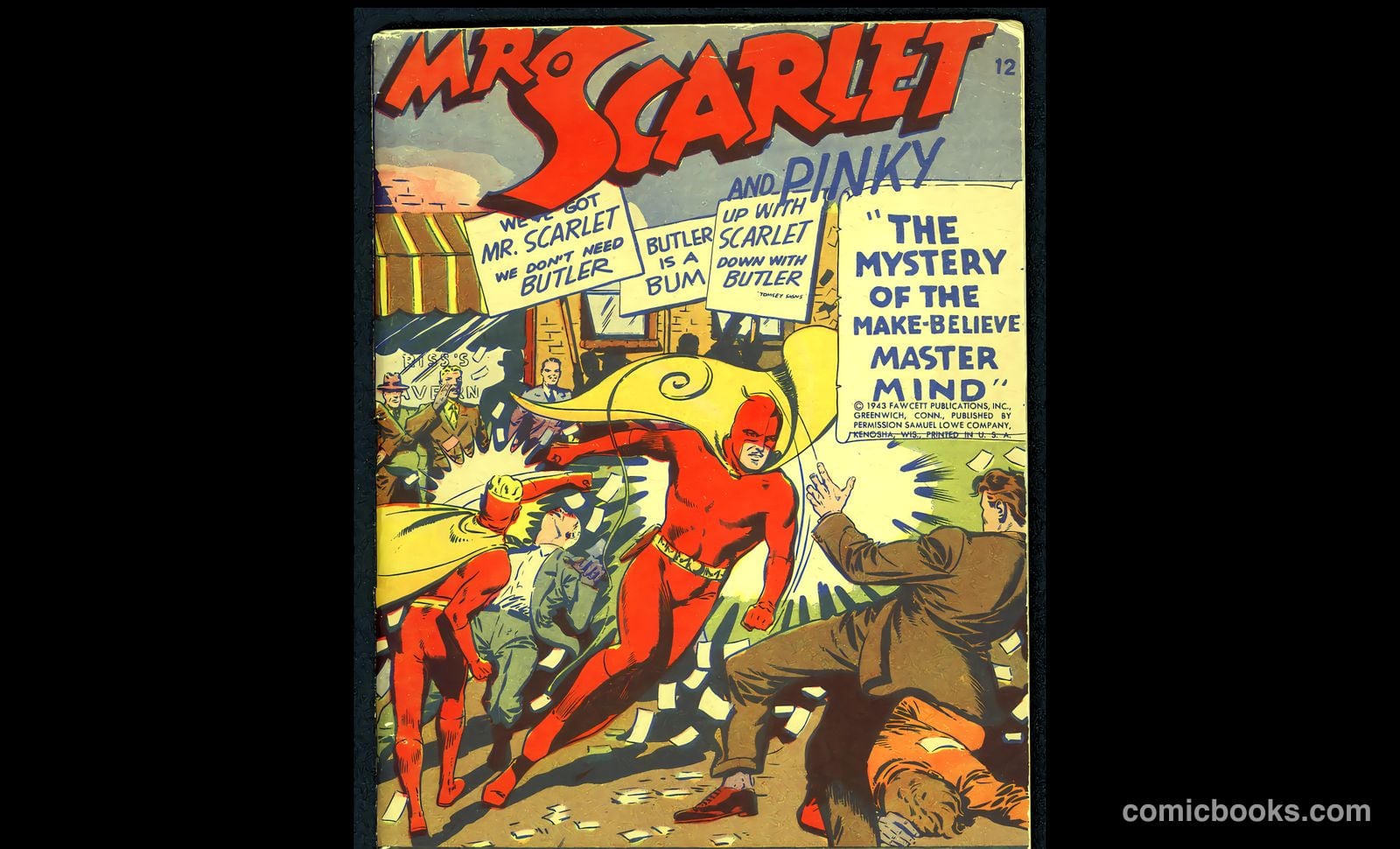 Mr. Scarlet and Pinky #1