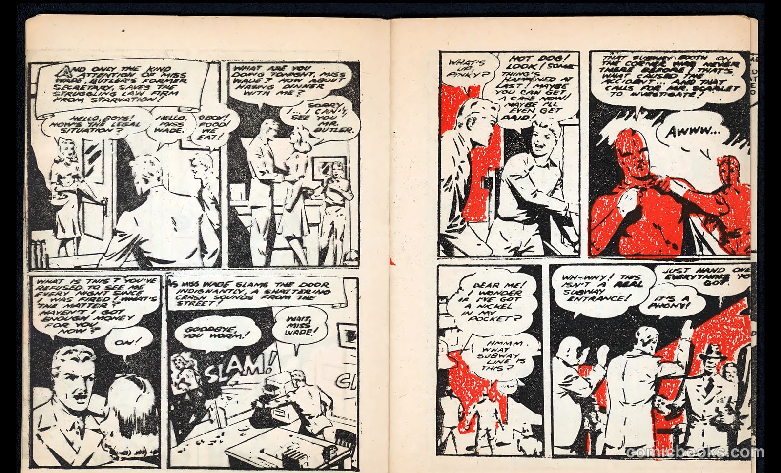 Mr. Scarlet and Pinky #1 (1943, Fawcett) — page 5 of 34