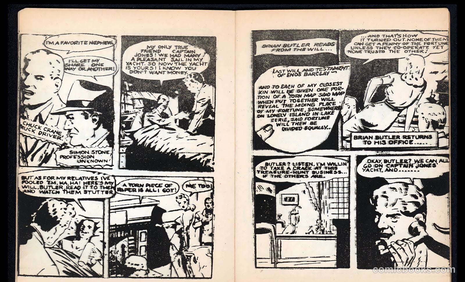 Mr. Scarlet and Pinky #1 (1943, Fawcett) — page 9 of 34