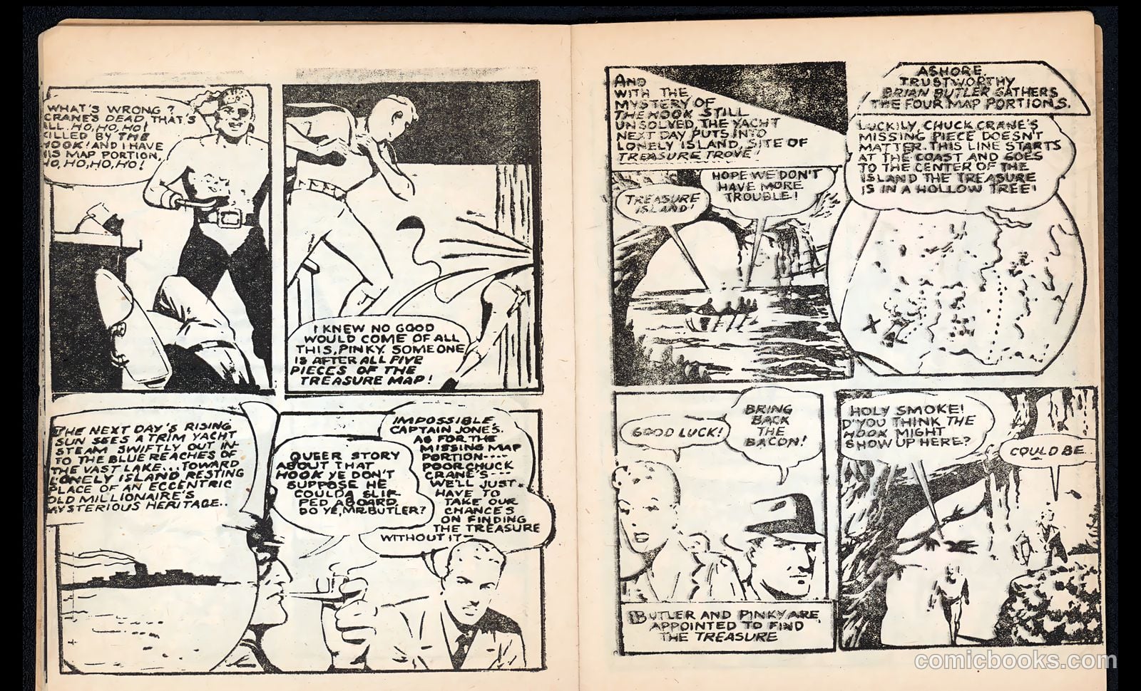 Mr. Scarlet and Pinky #1 (1943, Fawcett) — page 11 of 34