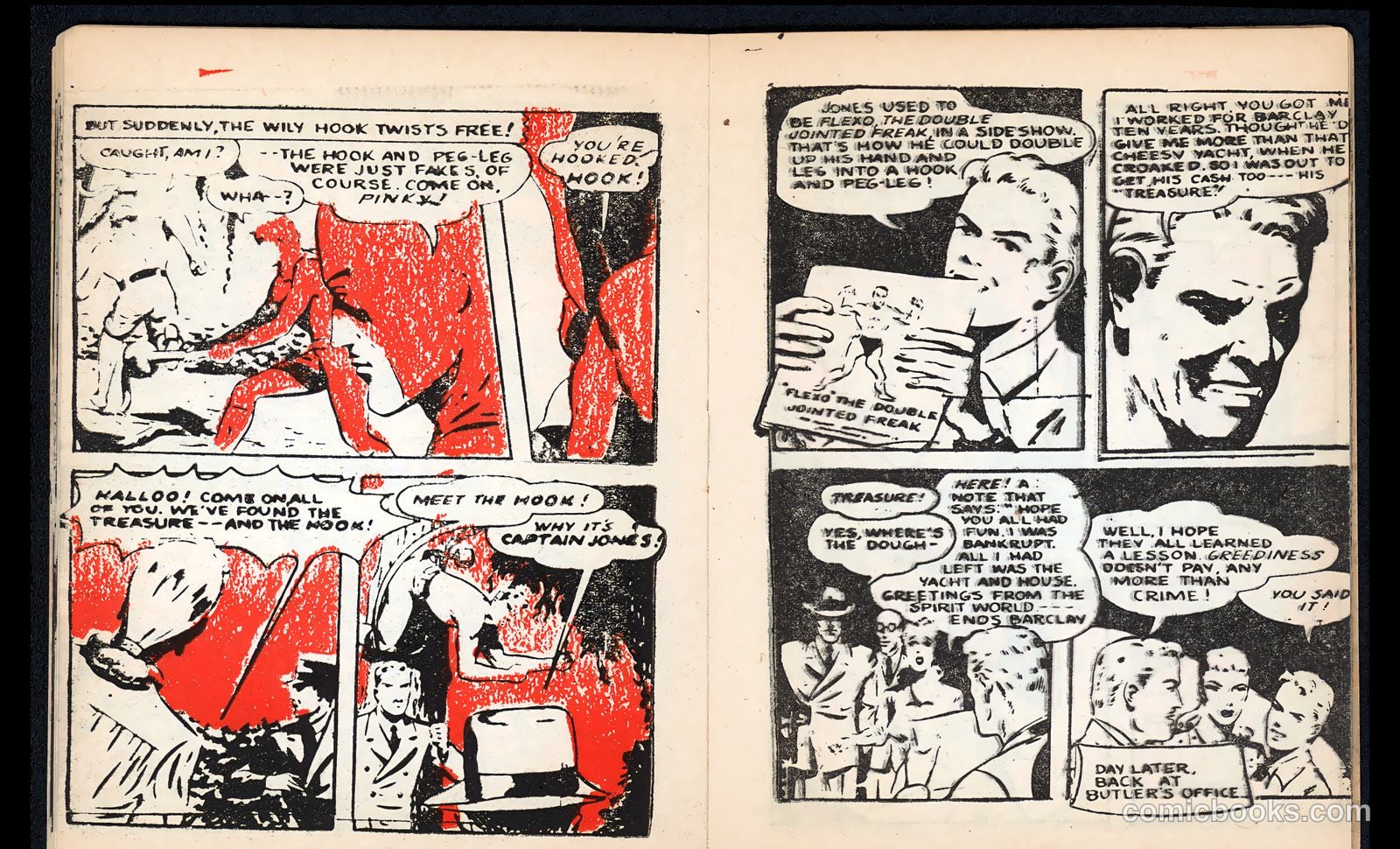 Mr. Scarlet and Pinky #1 (1943, Fawcett) — page 15 of 34