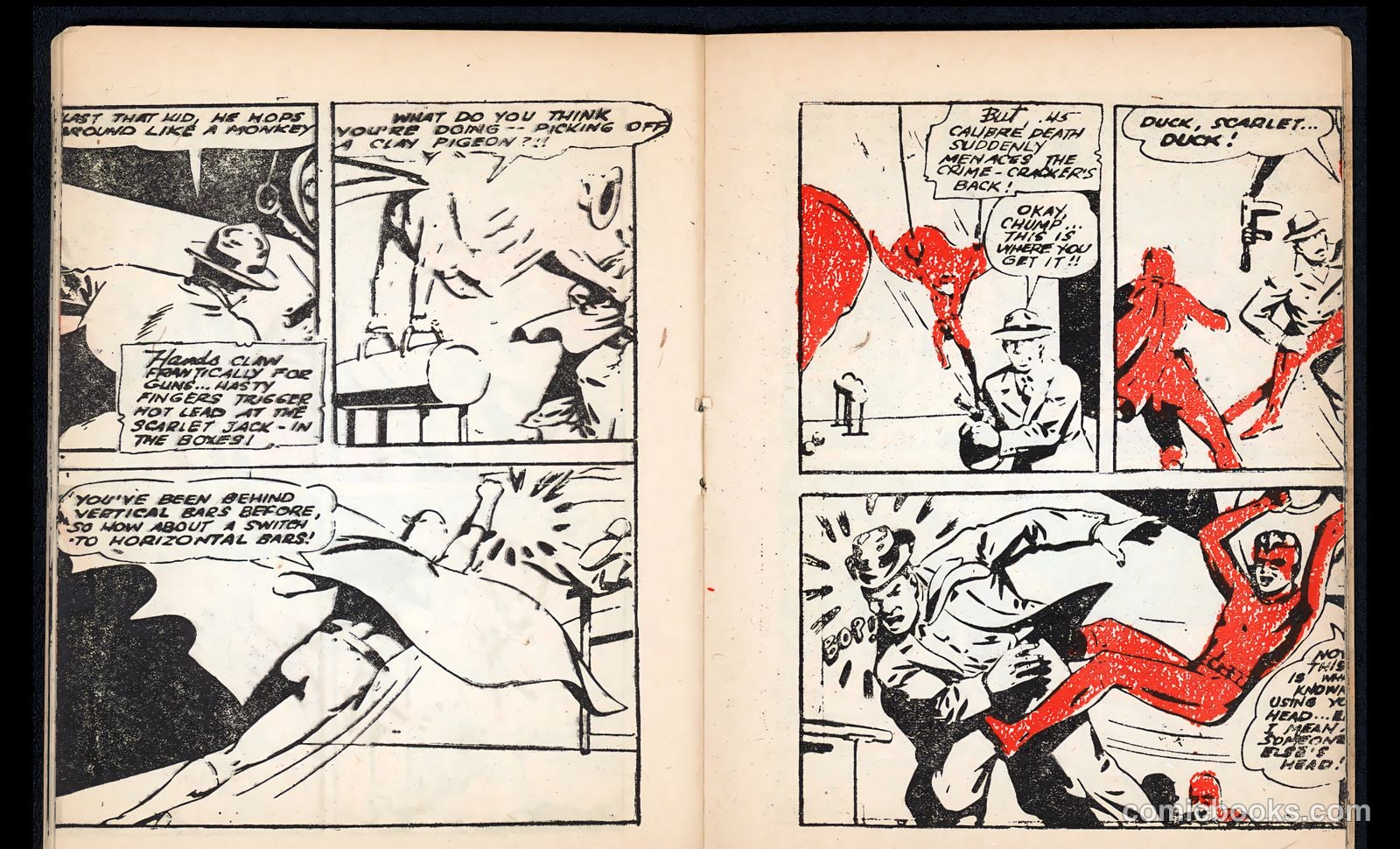 Mr. Scarlet and Pinky #1 (1943, Fawcett) — page 21 of 34