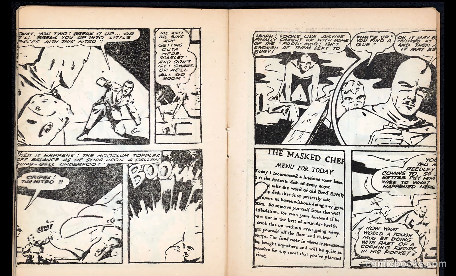Mr. Scarlet and Pinky #1 (1943, Fawcett) — page 23 of 34