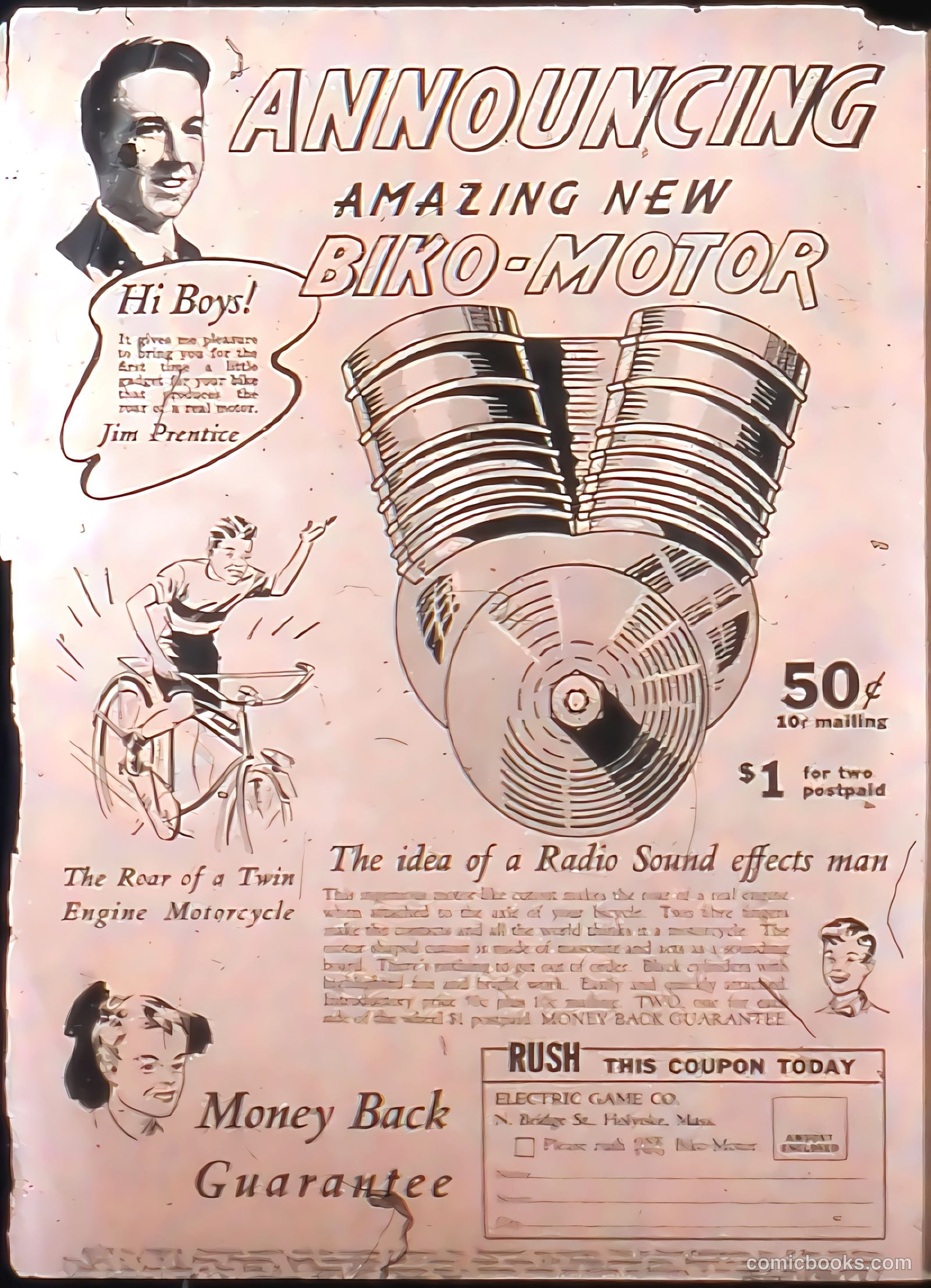 Exciting Comics #22 (1942) — page 2 of 68