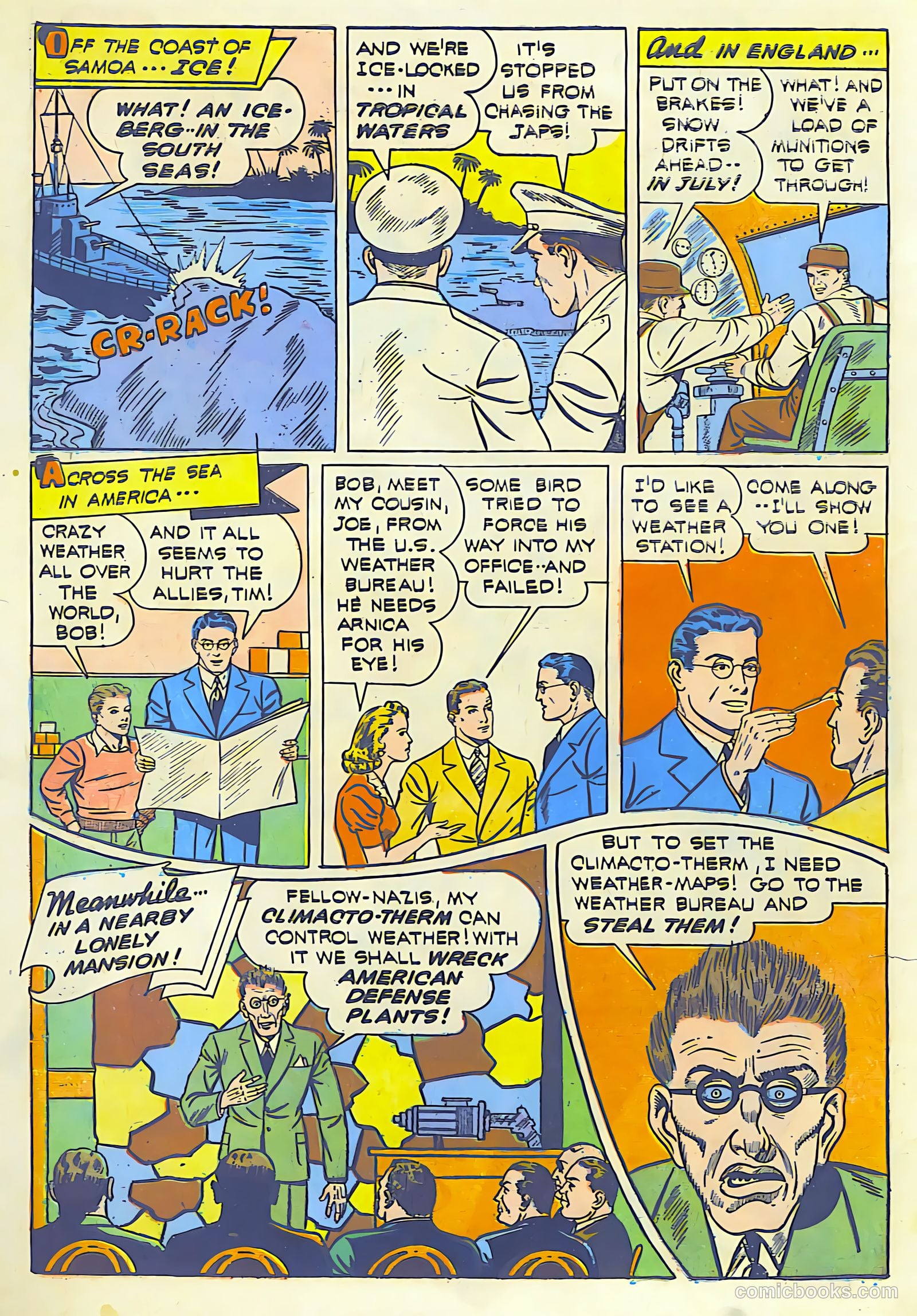 Exciting Comics #22 (1942) — page 4 of 68