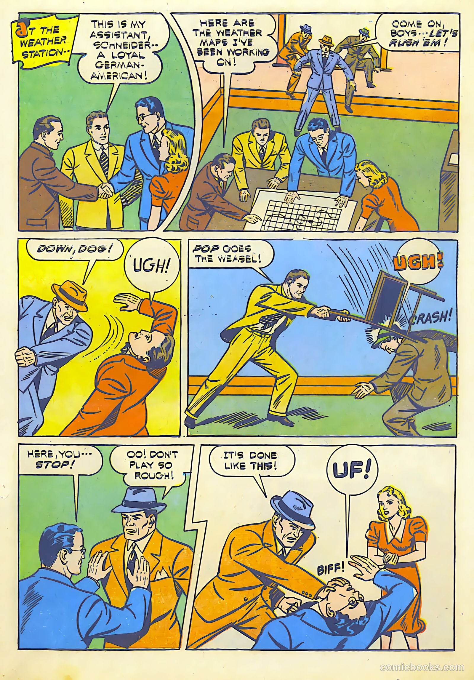 Exciting Comics #22 (1942) — page 5 of 68