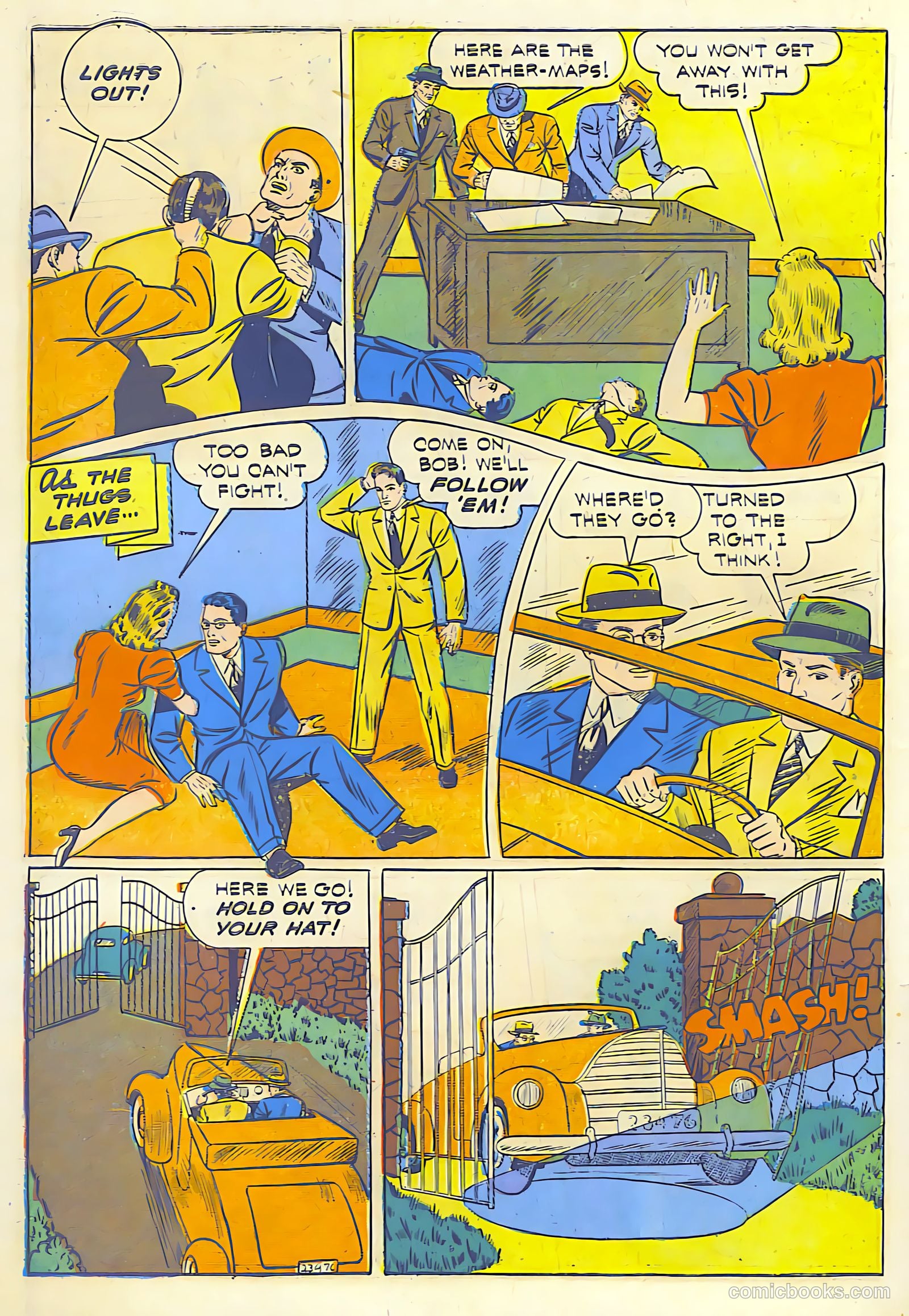 Exciting Comics #22 (1942) — page 6 of 68