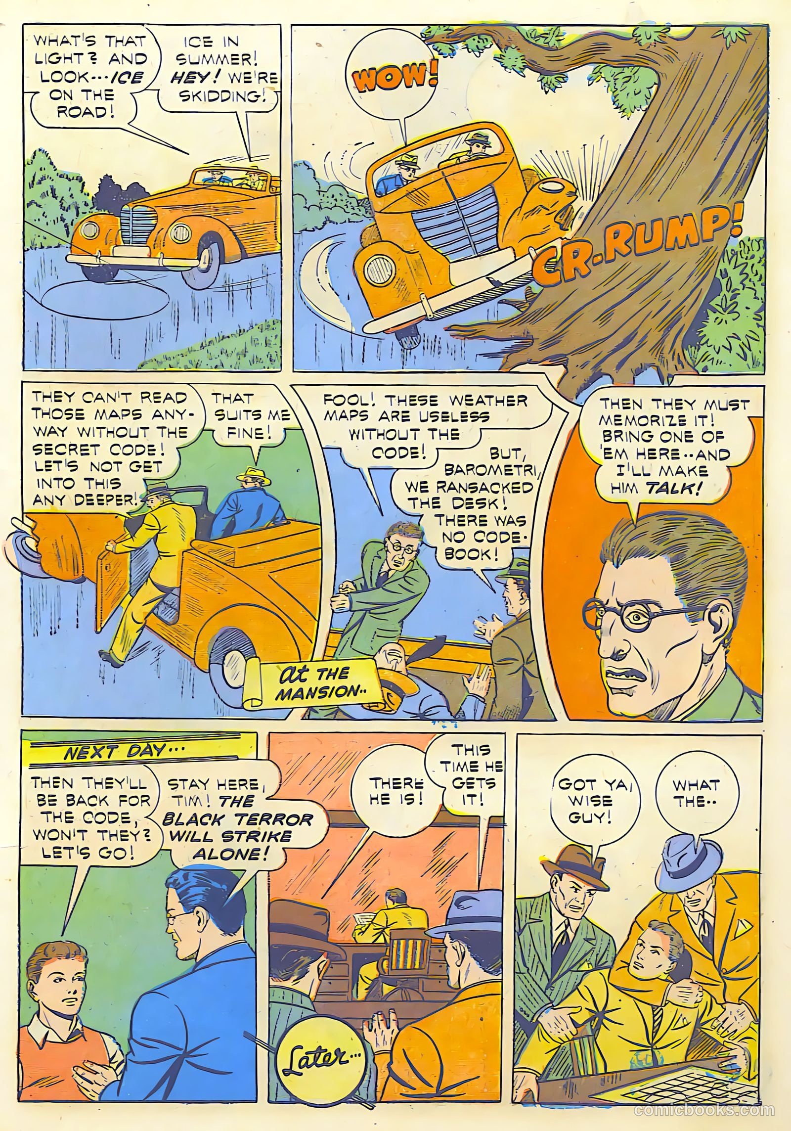 Exciting Comics #22 (1942) — page 7 of 68