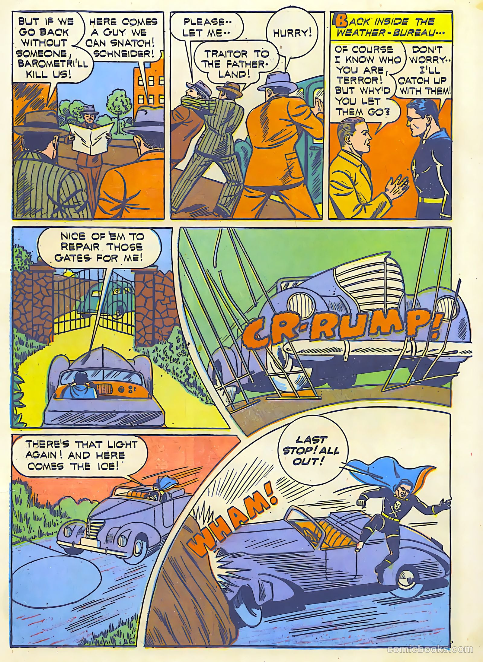 Exciting Comics #22 (1942) — page 9 of 68