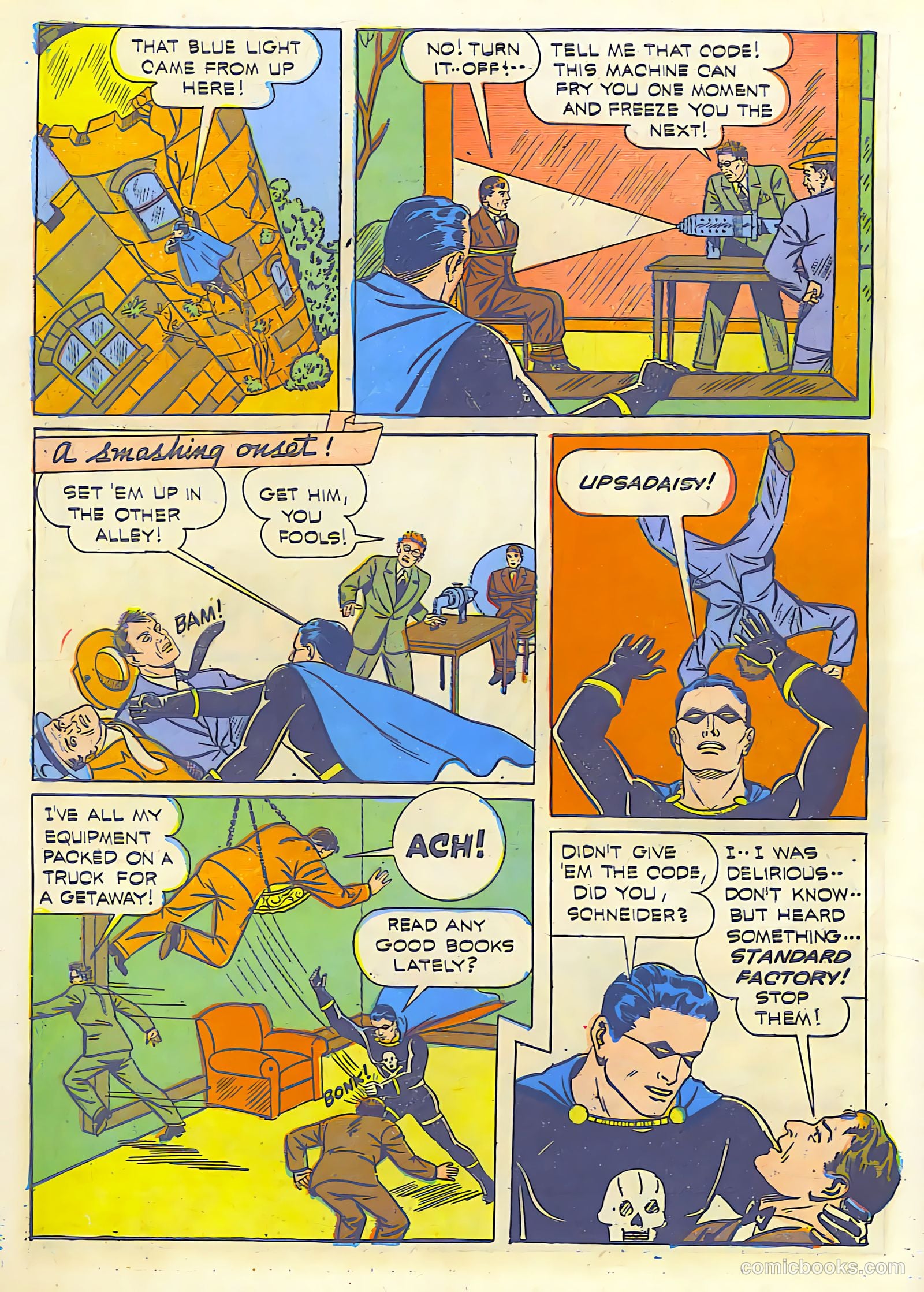 Exciting Comics #22 (1942) — page 10 of 68