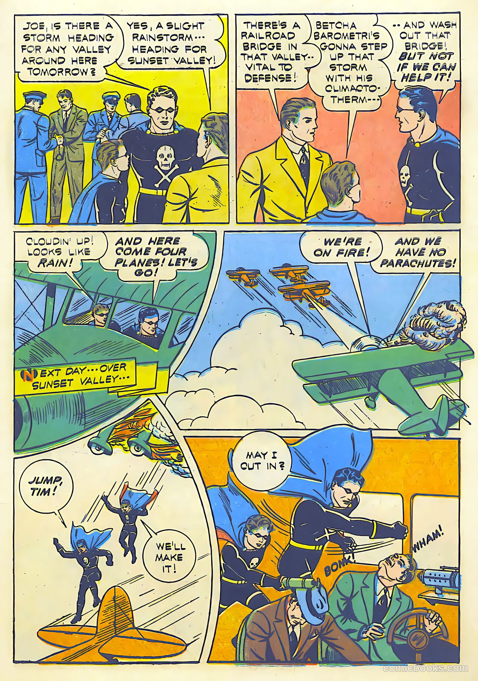 Exciting Comics #22 (1942) — page 13 of 68