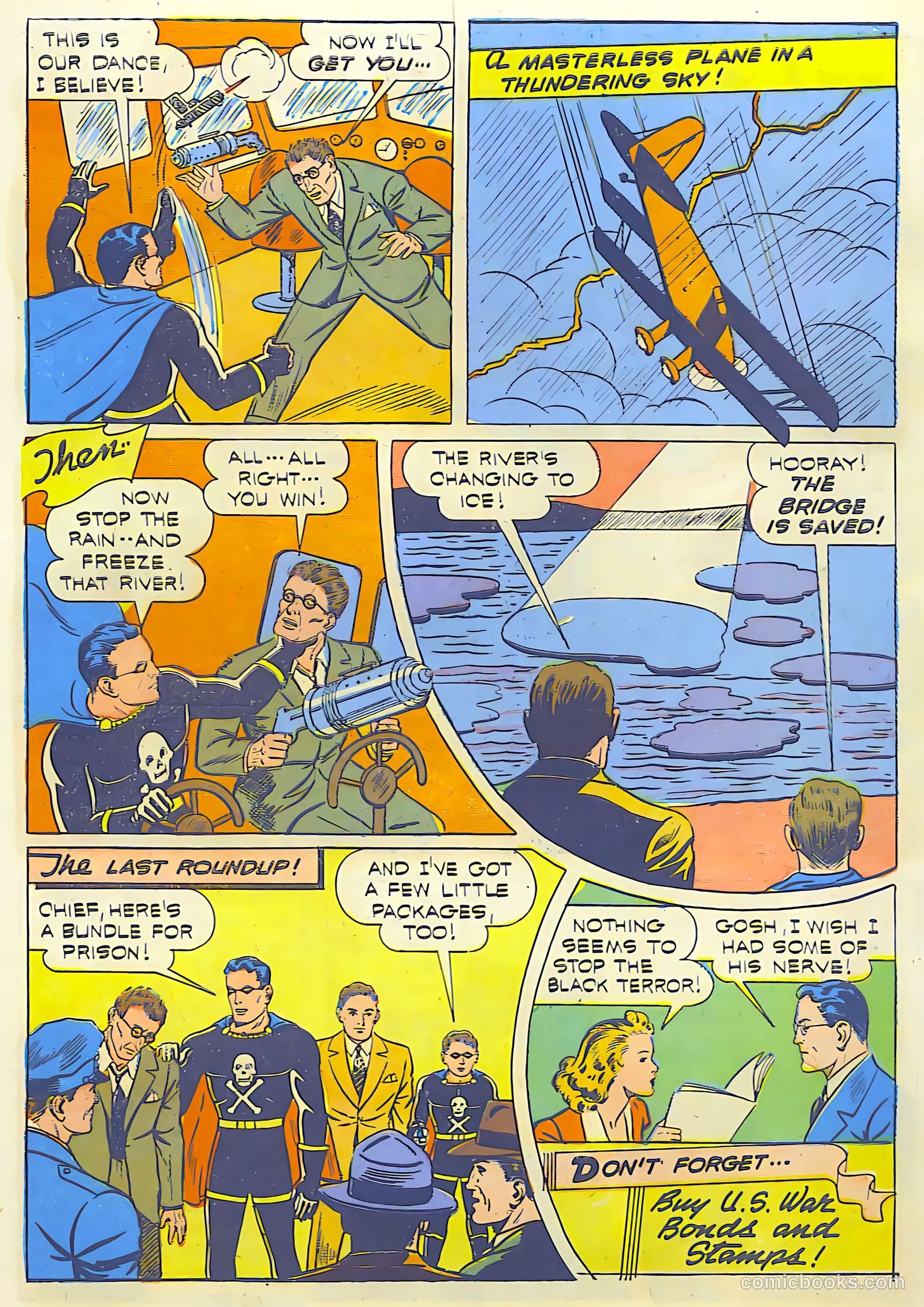 Exciting Comics #22 (1942) — page 15 of 68