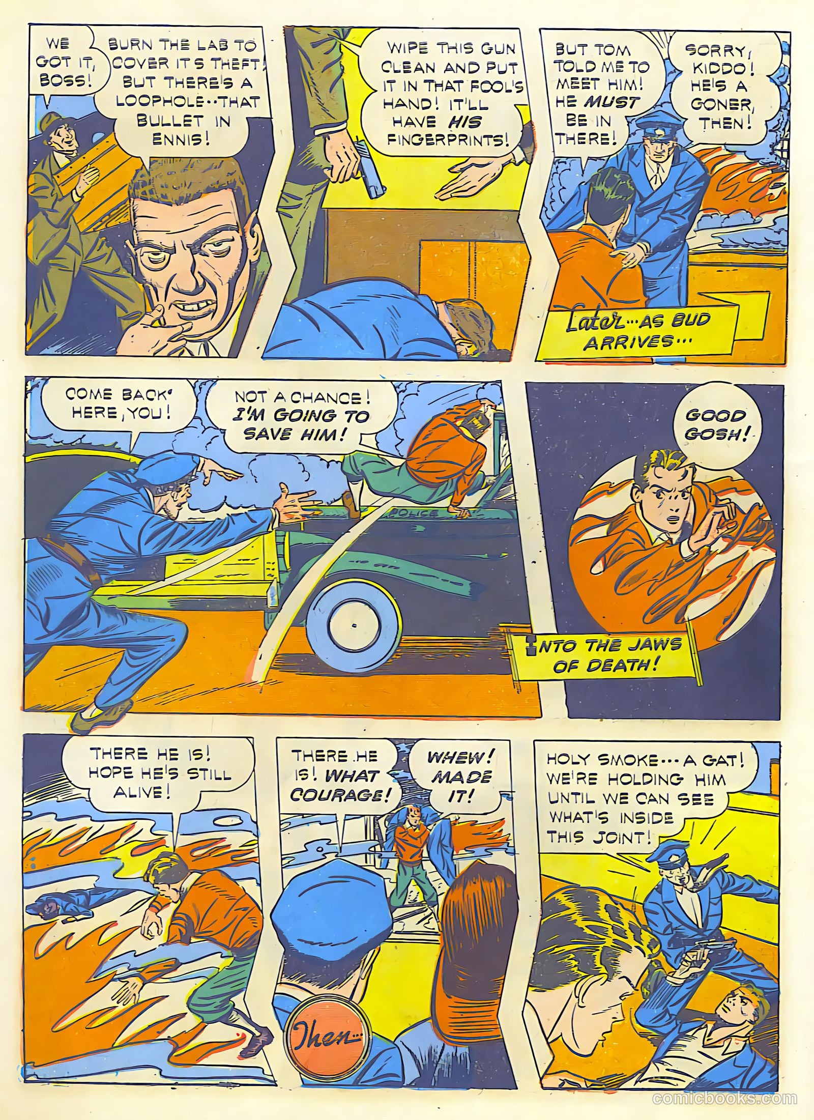 Exciting Comics #22 (1942) — page 18 of 68