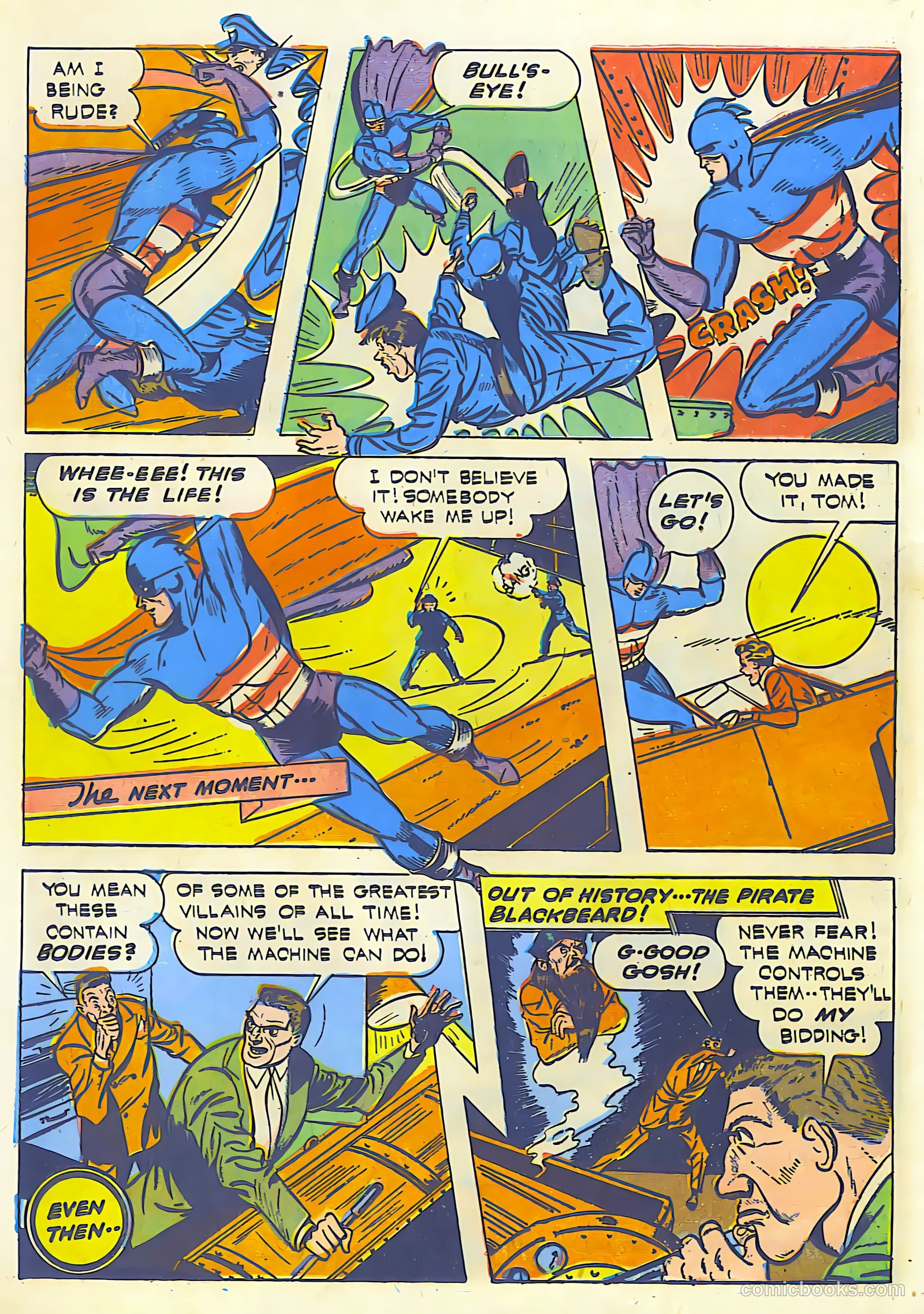 Exciting Comics #22 (1942) — page 20 of 68