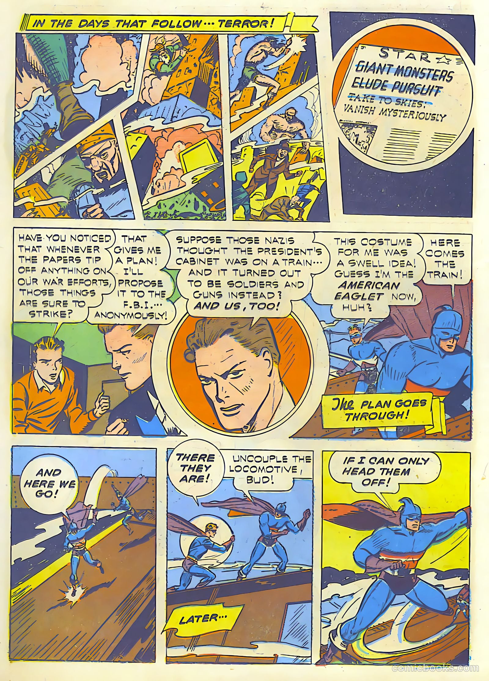 Exciting Comics #22 (1942) — page 22 of 68