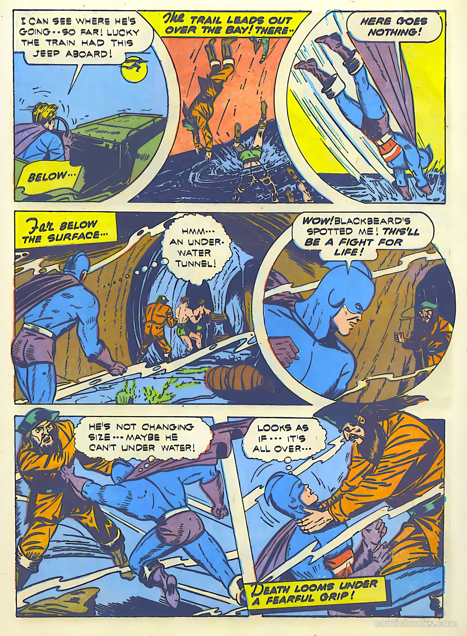 Exciting Comics #22 (1942) — page 25 of 68