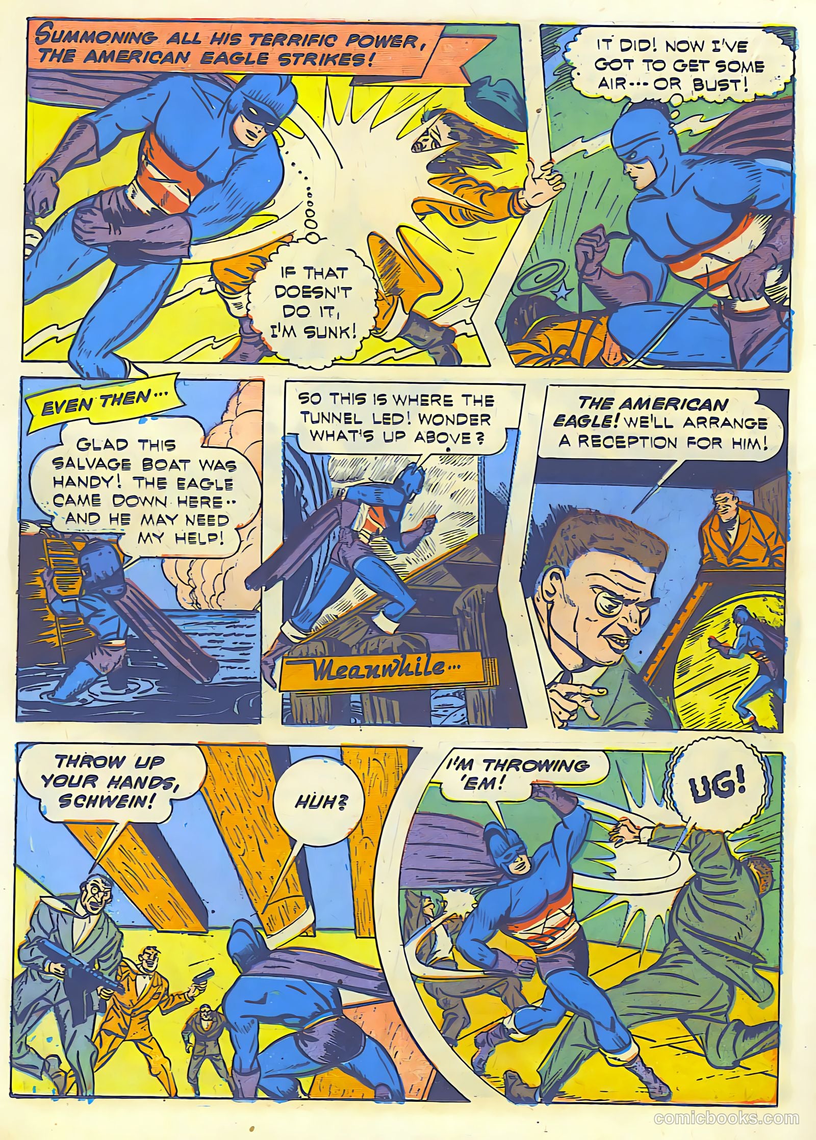 Exciting Comics #22 (1942) — page 26 of 68