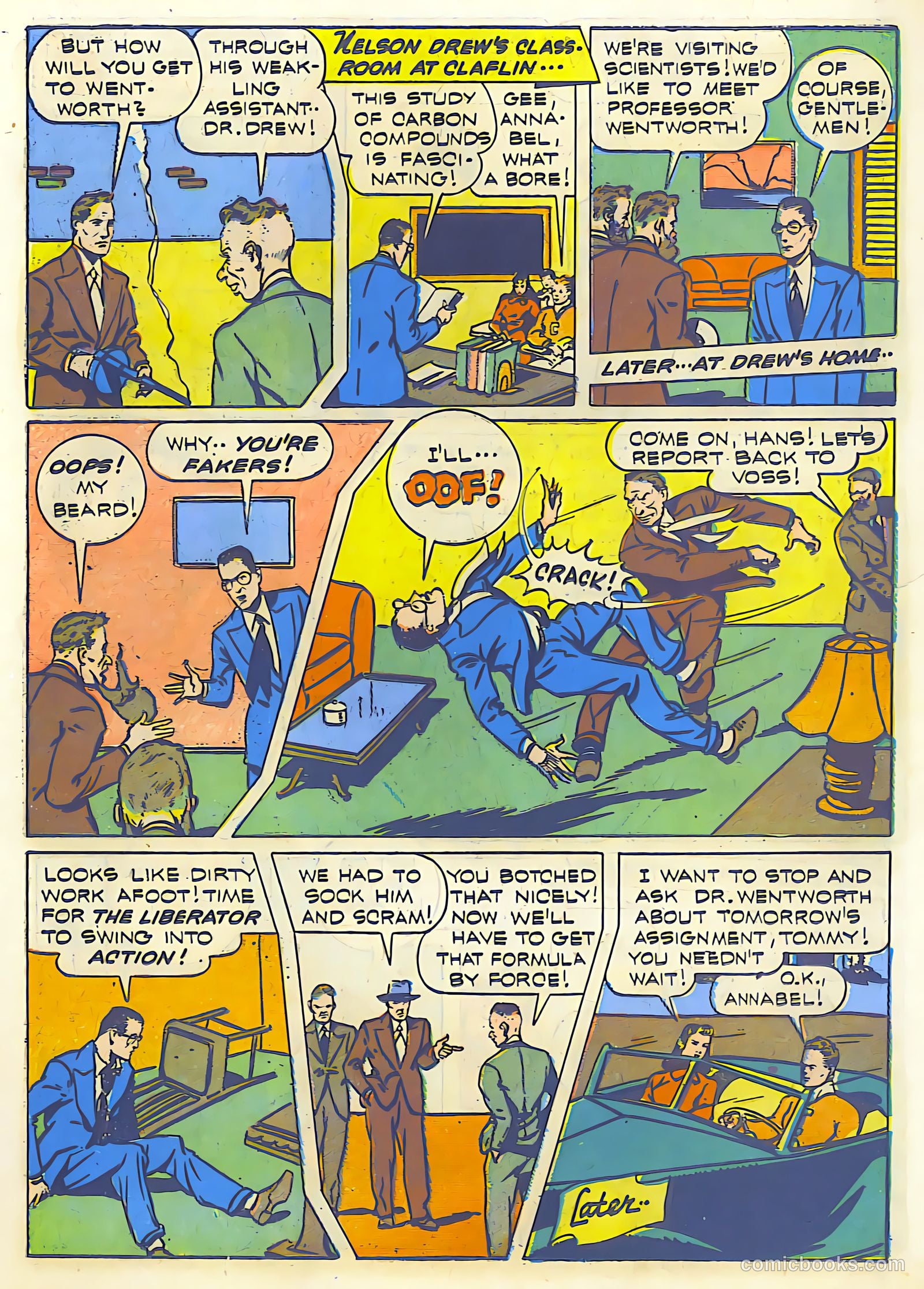 Exciting Comics #22 (1942) — page 31 of 68