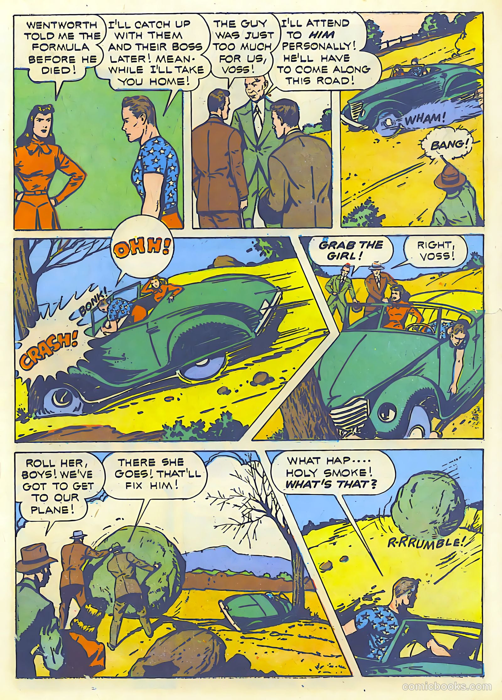 Exciting Comics #22 (1942) — page 33 of 68