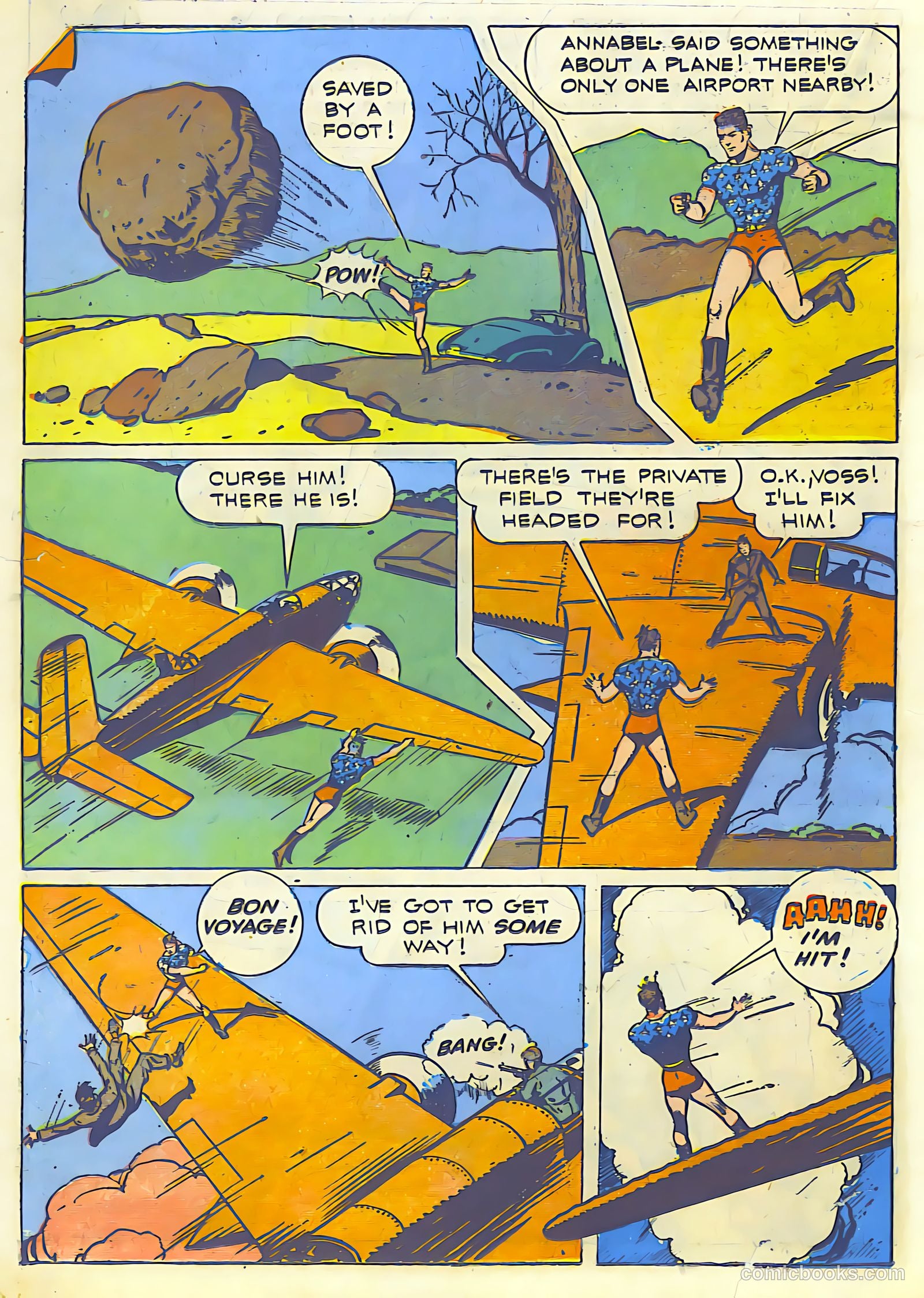 Exciting Comics #22 (1942) — page 34 of 68