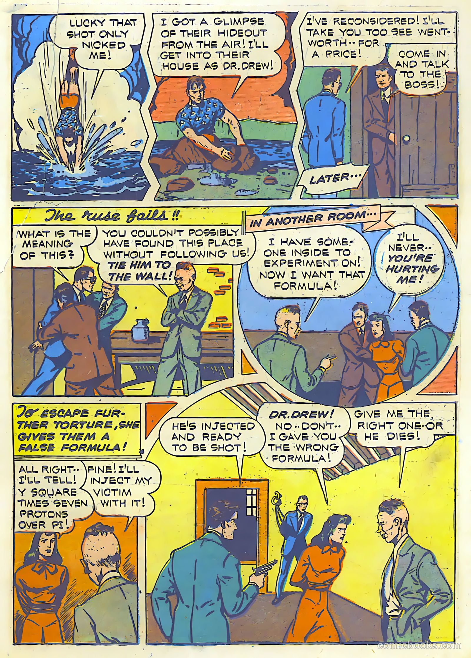 Exciting Comics #22 (1942) — page 35 of 68