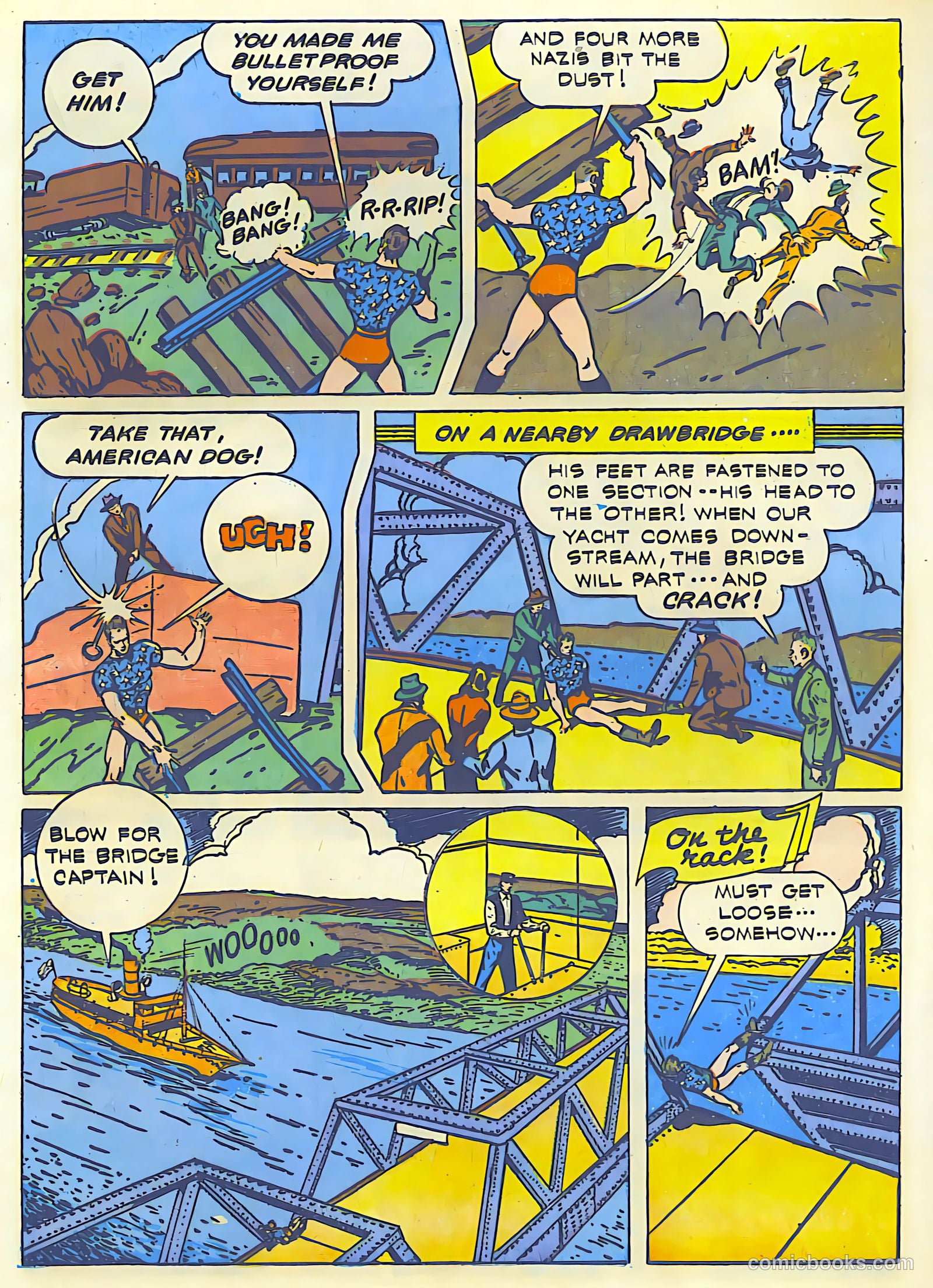 Exciting Comics #22 (1942) — page 37 of 68