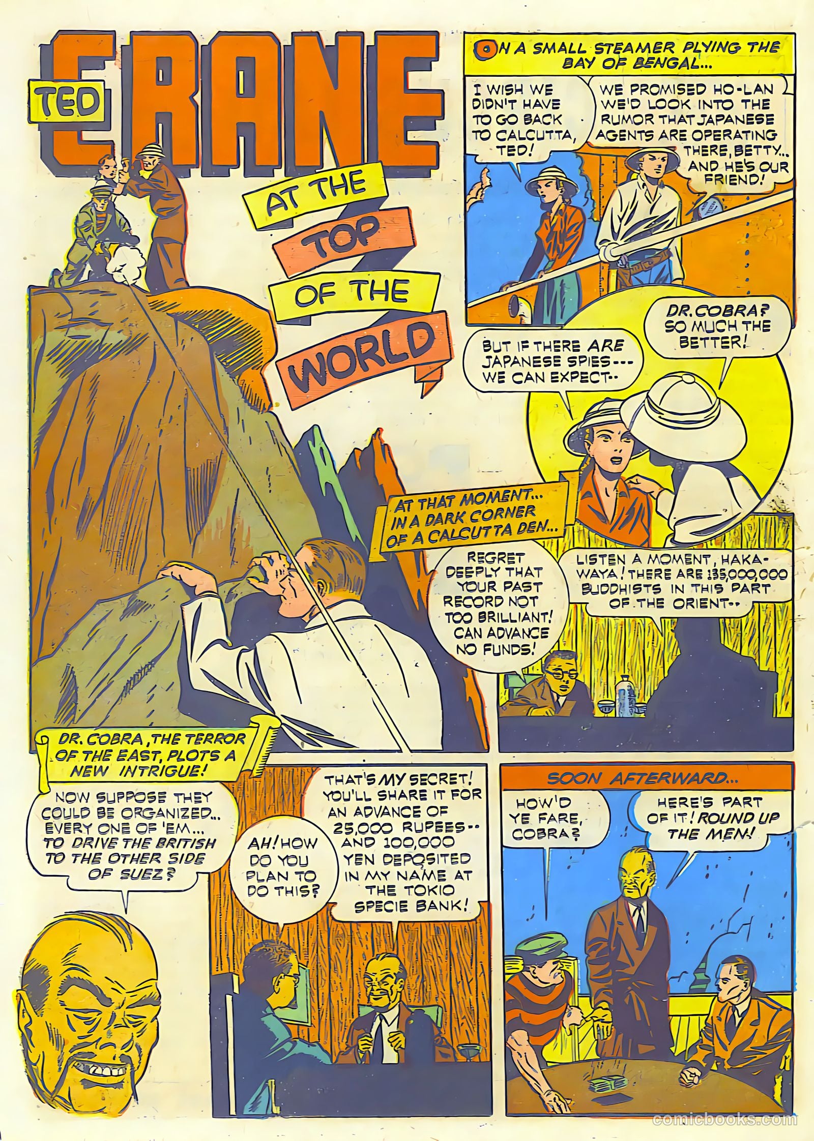 Exciting Comics #22 (1942) — page 42 of 68
