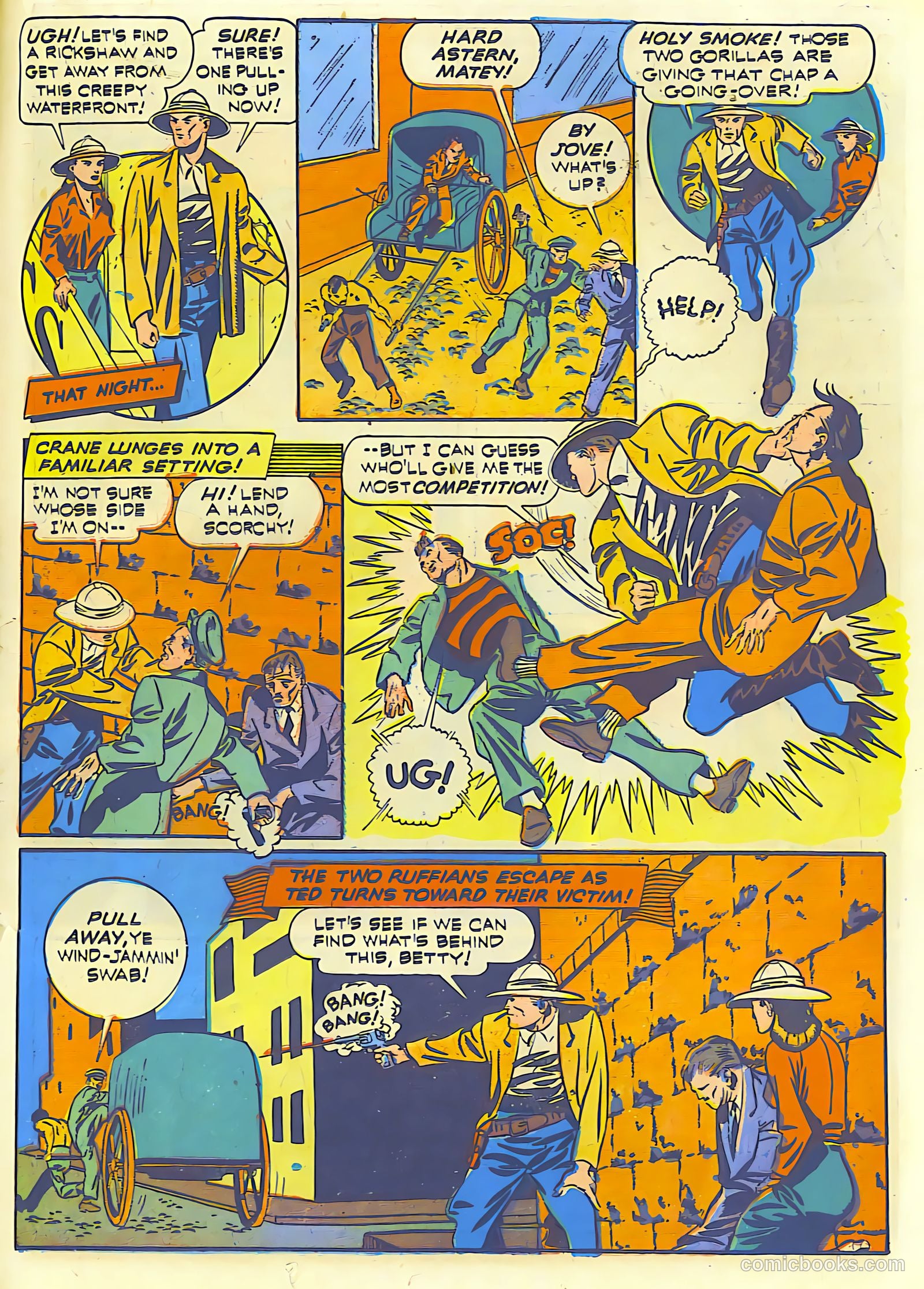 Exciting Comics #22 (1942) — page 43 of 68