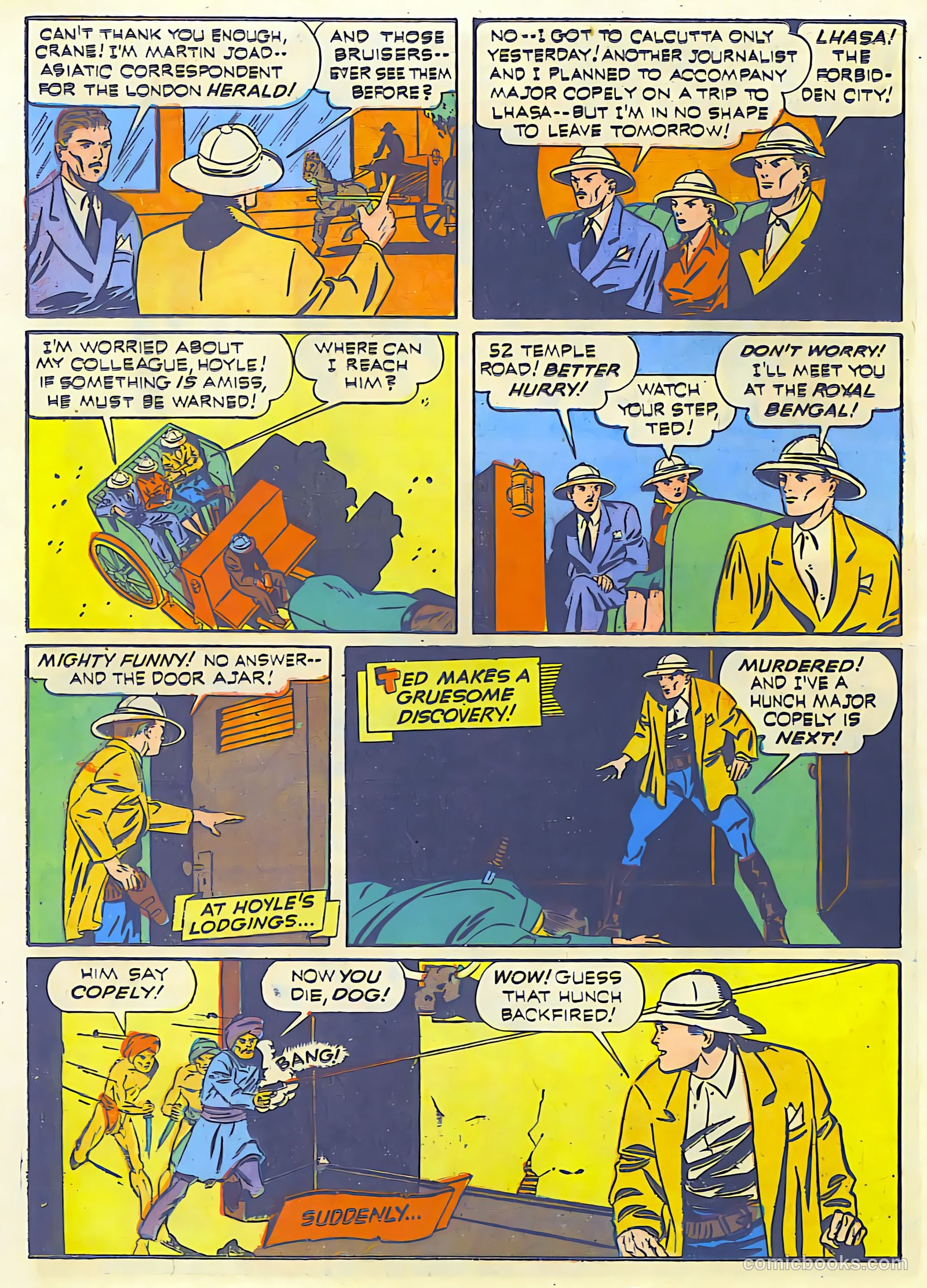 Exciting Comics #22 (1942) — page 44 of 68