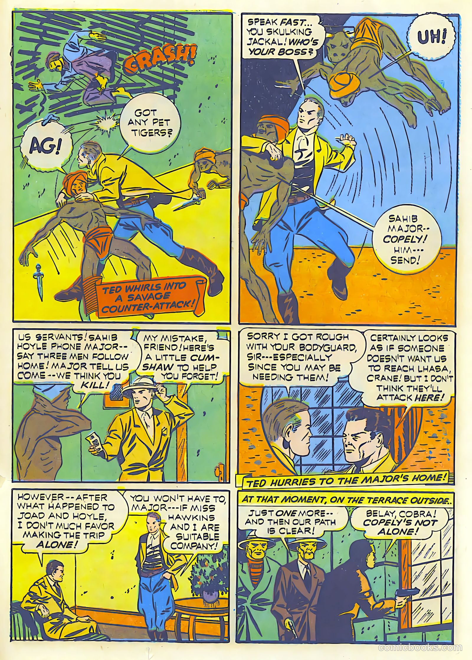 Exciting Comics #22 (1942) — page 45 of 68