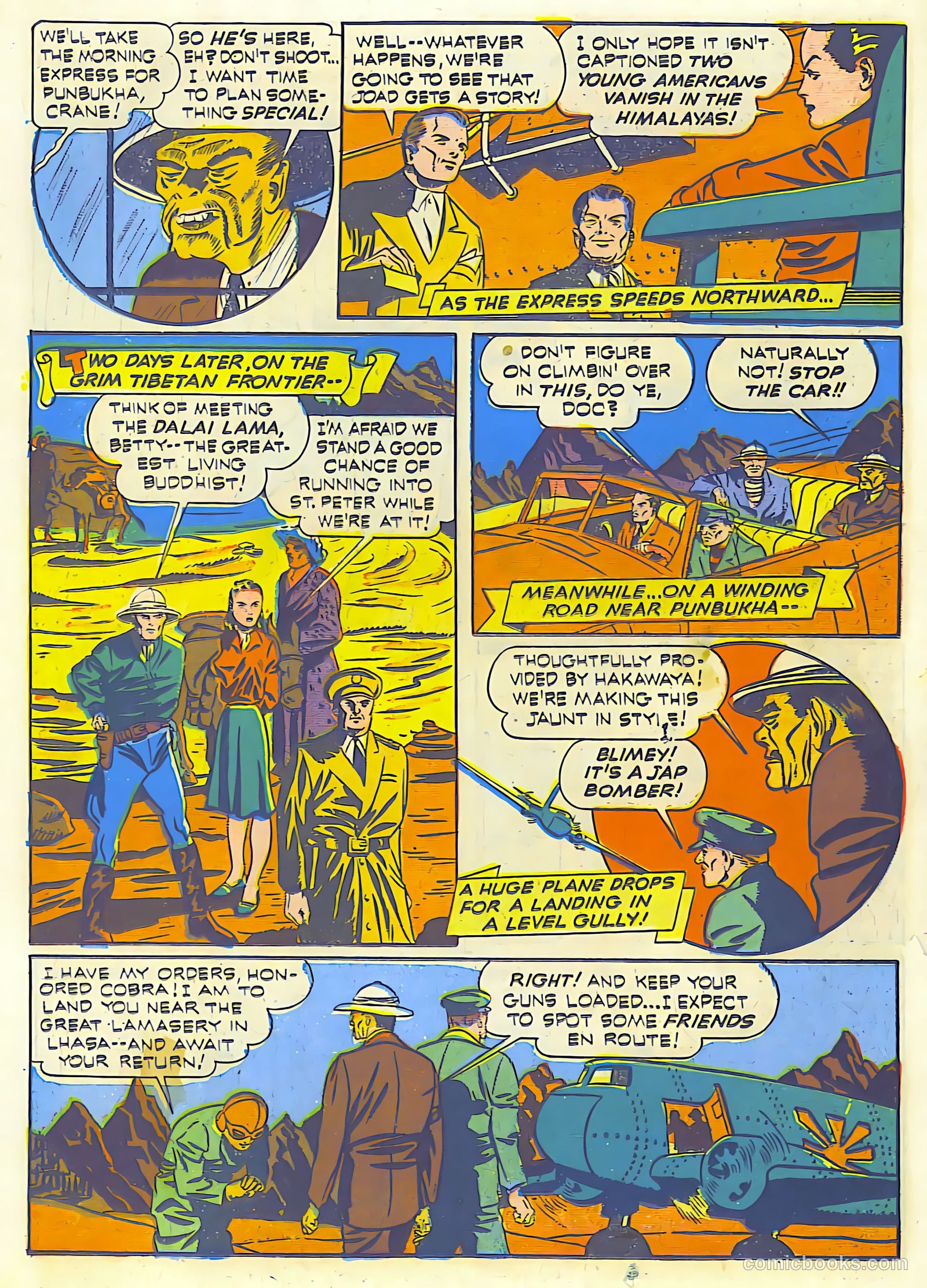 Exciting Comics #22 (1942) — page 46 of 68