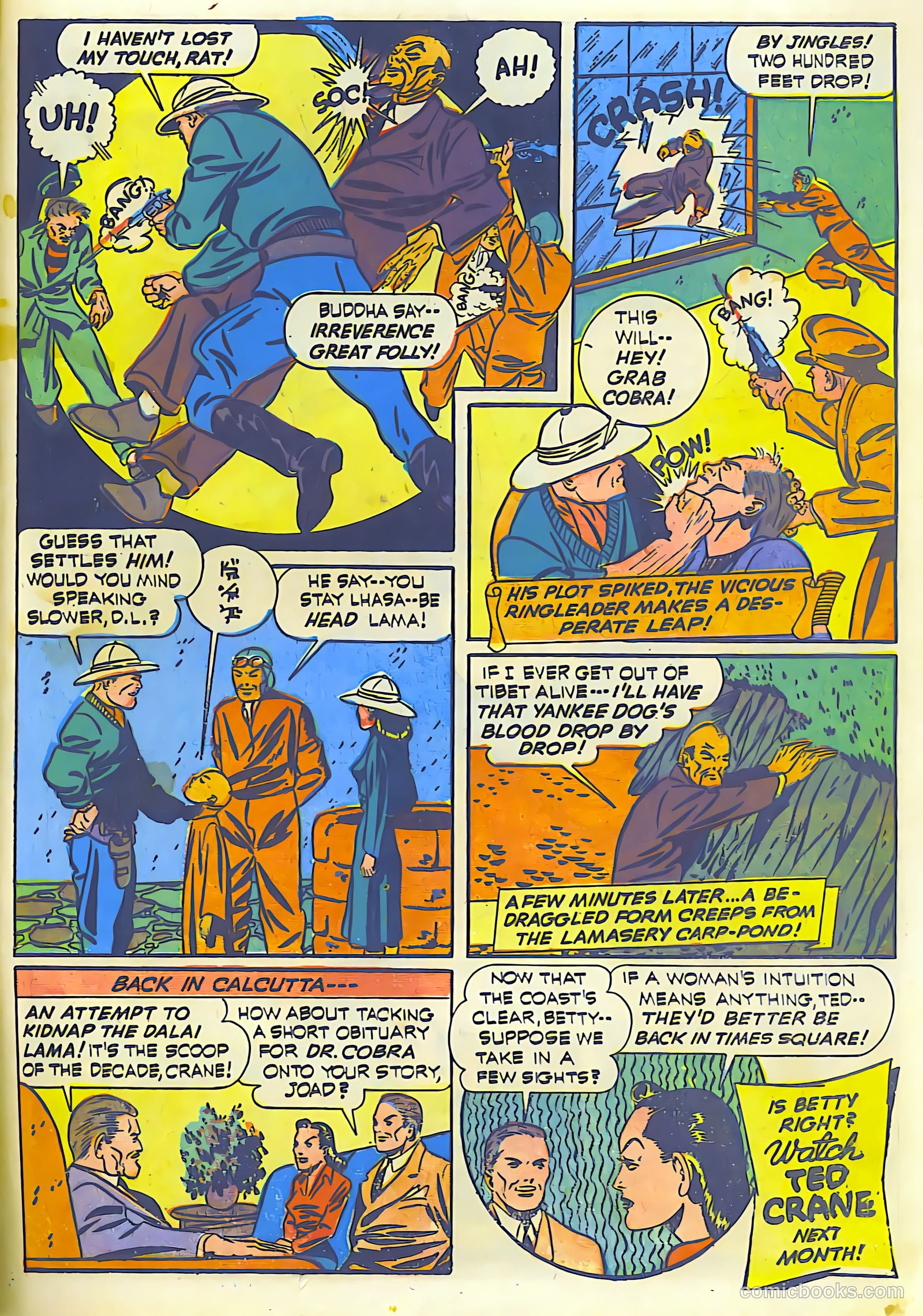 Exciting Comics #22 (1942) — page 49 of 68