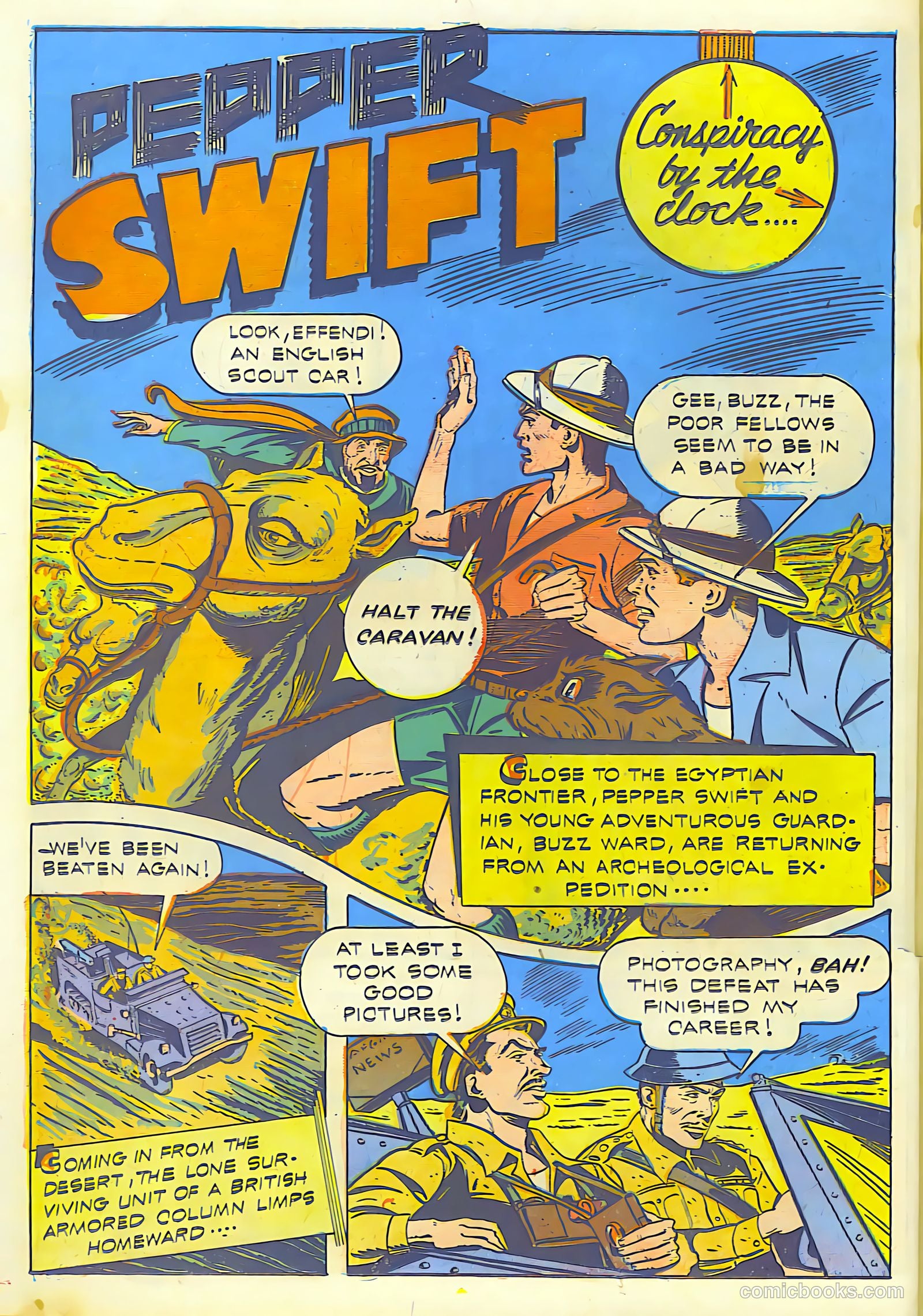 Exciting Comics #22 (1942) — page 50 of 68
