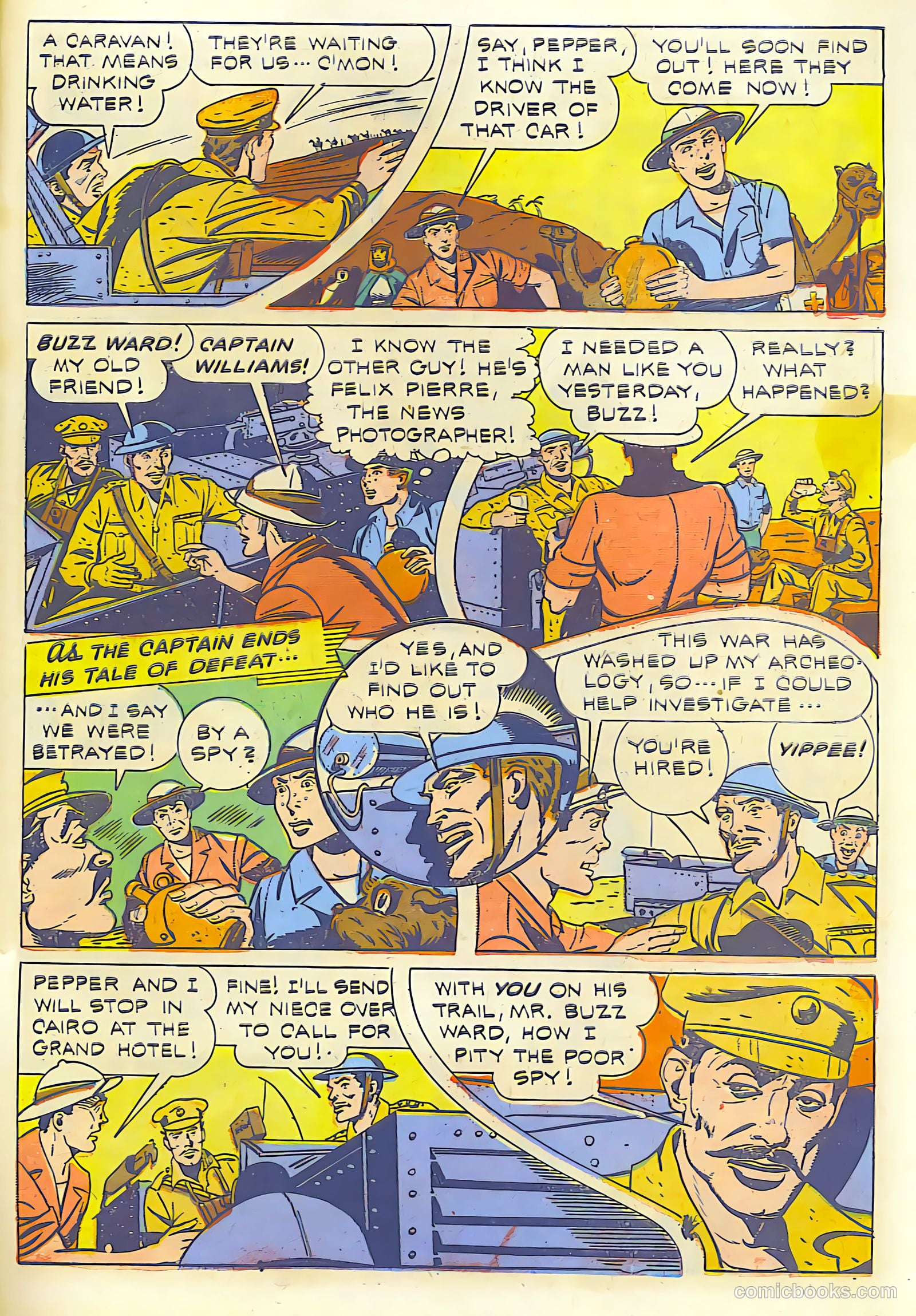 Exciting Comics #22 (1942) — page 51 of 68