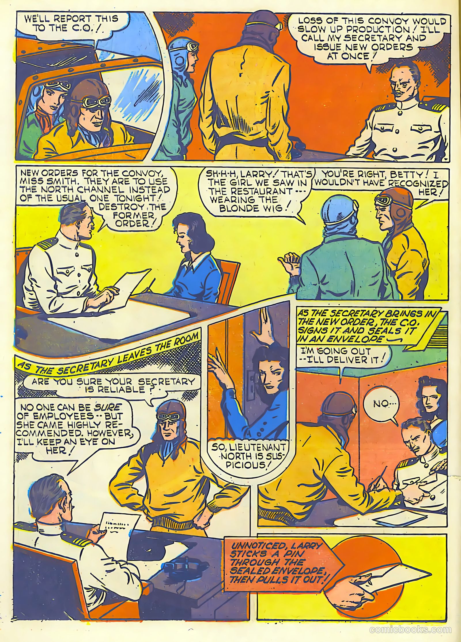 Exciting Comics #22 (1942) — page 60 of 68